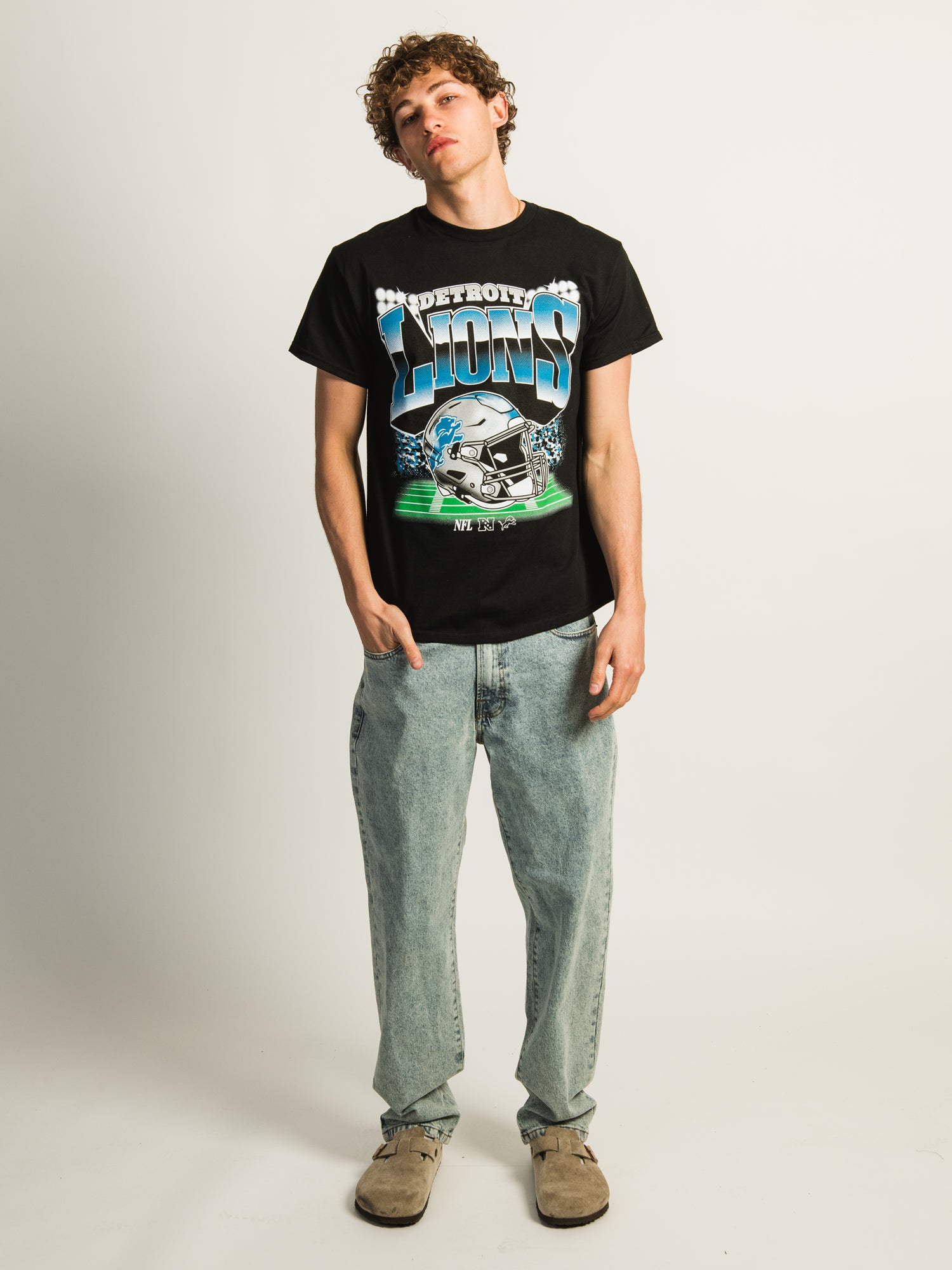 47 DETROIT LIONS BLINDSIDE T-SHIRT - Image 2