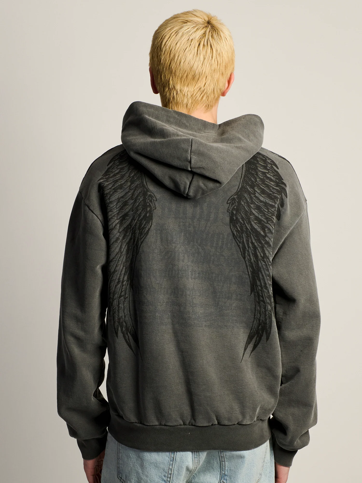 AFFLICTION BIRDS OF PREY PULLOVER HOODIE - Image 5