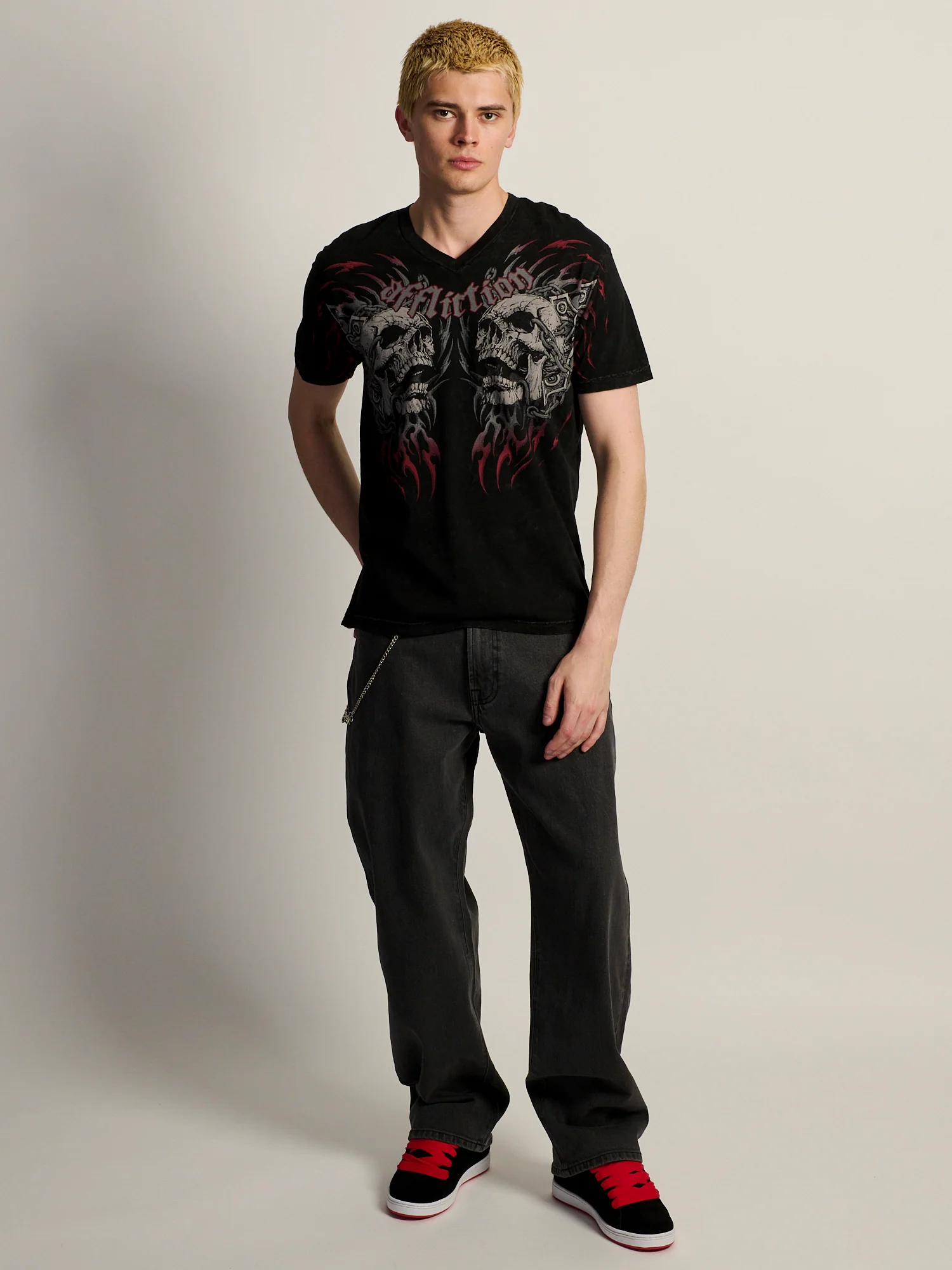 AFFLICTION DESTRUCTION T-SHIRT - Image 4
