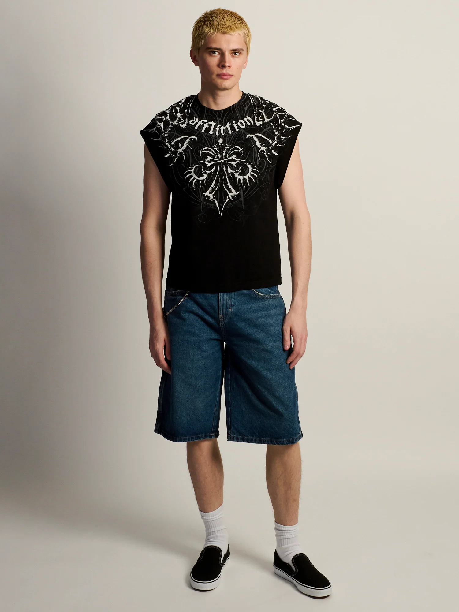 AFFLICTION SKELETON MUSCLE TANK - Image 2