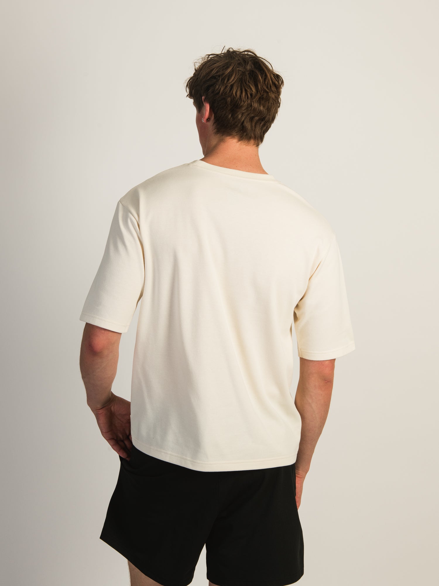 KOLBY KEEP COOL BOXY FIT TEE - CREAM - Image 2
