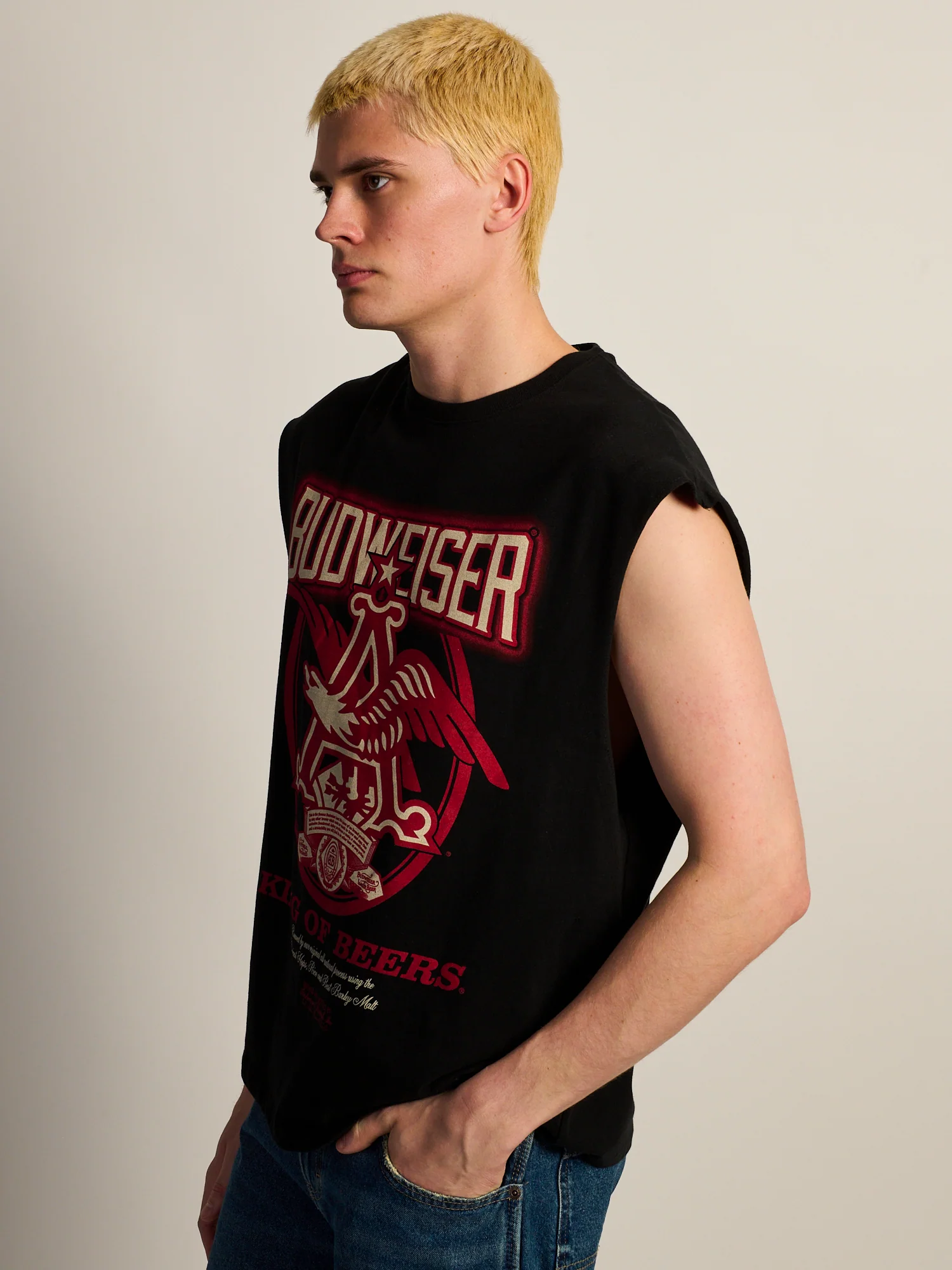 BUD KING OF BEERS MUSCLE TANK - Image 3
