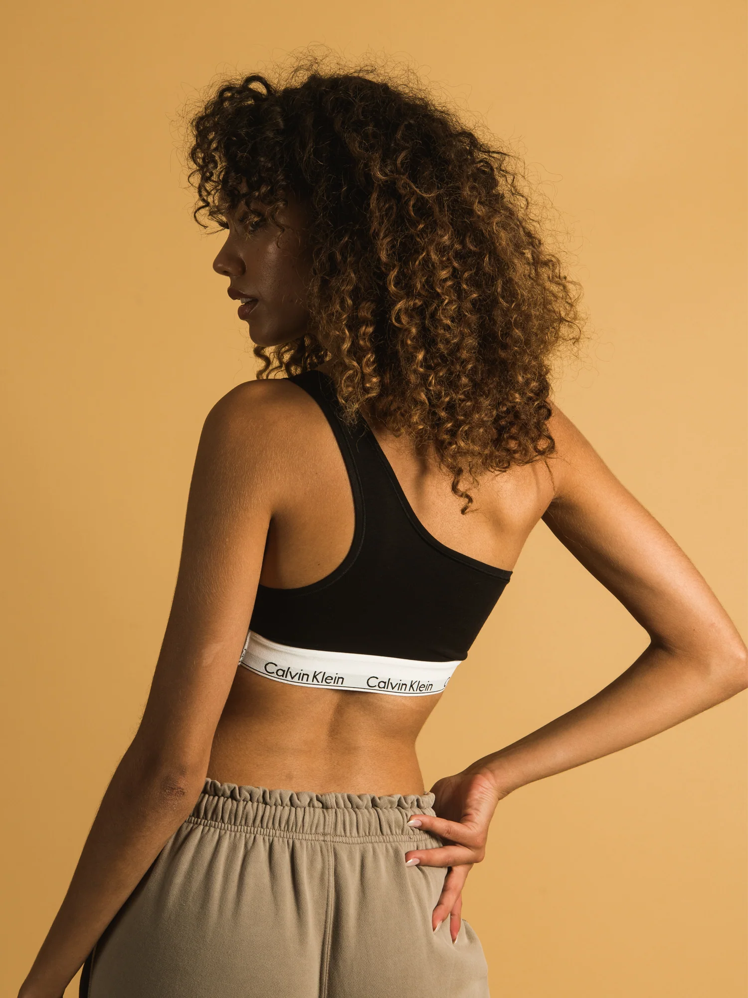 CALVIN KLEIN ASYMETRICAL BRALETTE - CLEARANCE - Image 3