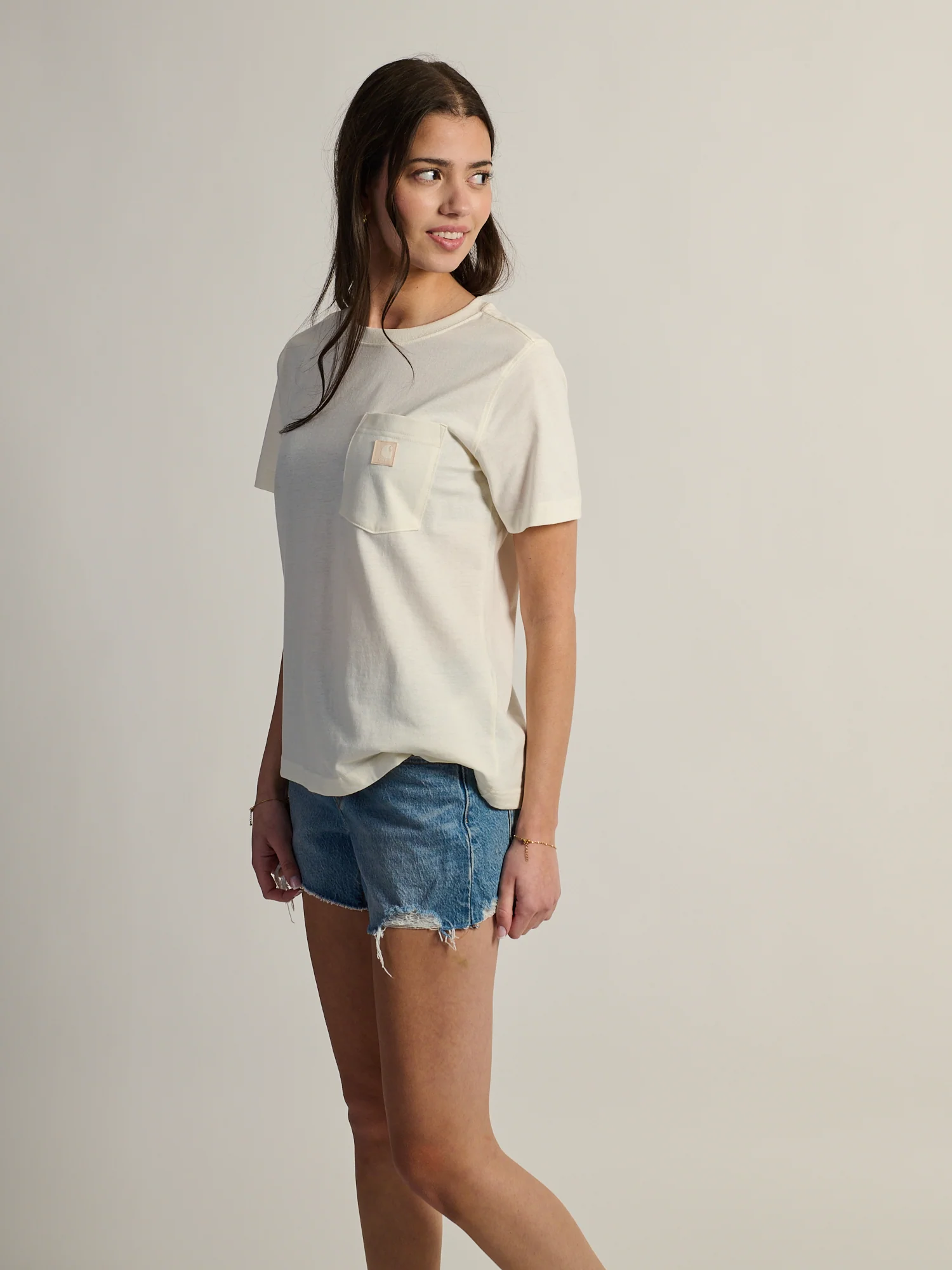 CARHARTT IRVINE RELAXED TEE - EGGSHELL - Image 6