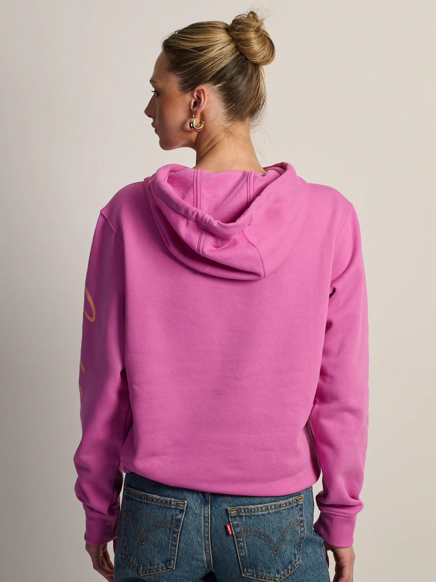 CARHARTT SAWYER SCRIPT LOGO SWEATER - FUSCHIA - Image 4