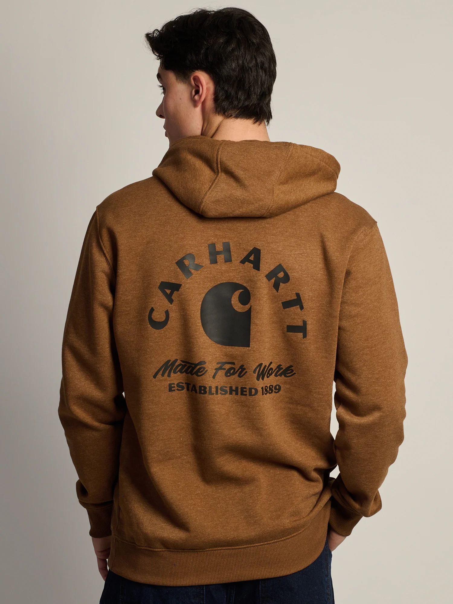 CARHARTT SAWYER WORK SWEATER- RED DUCK - Image 3
