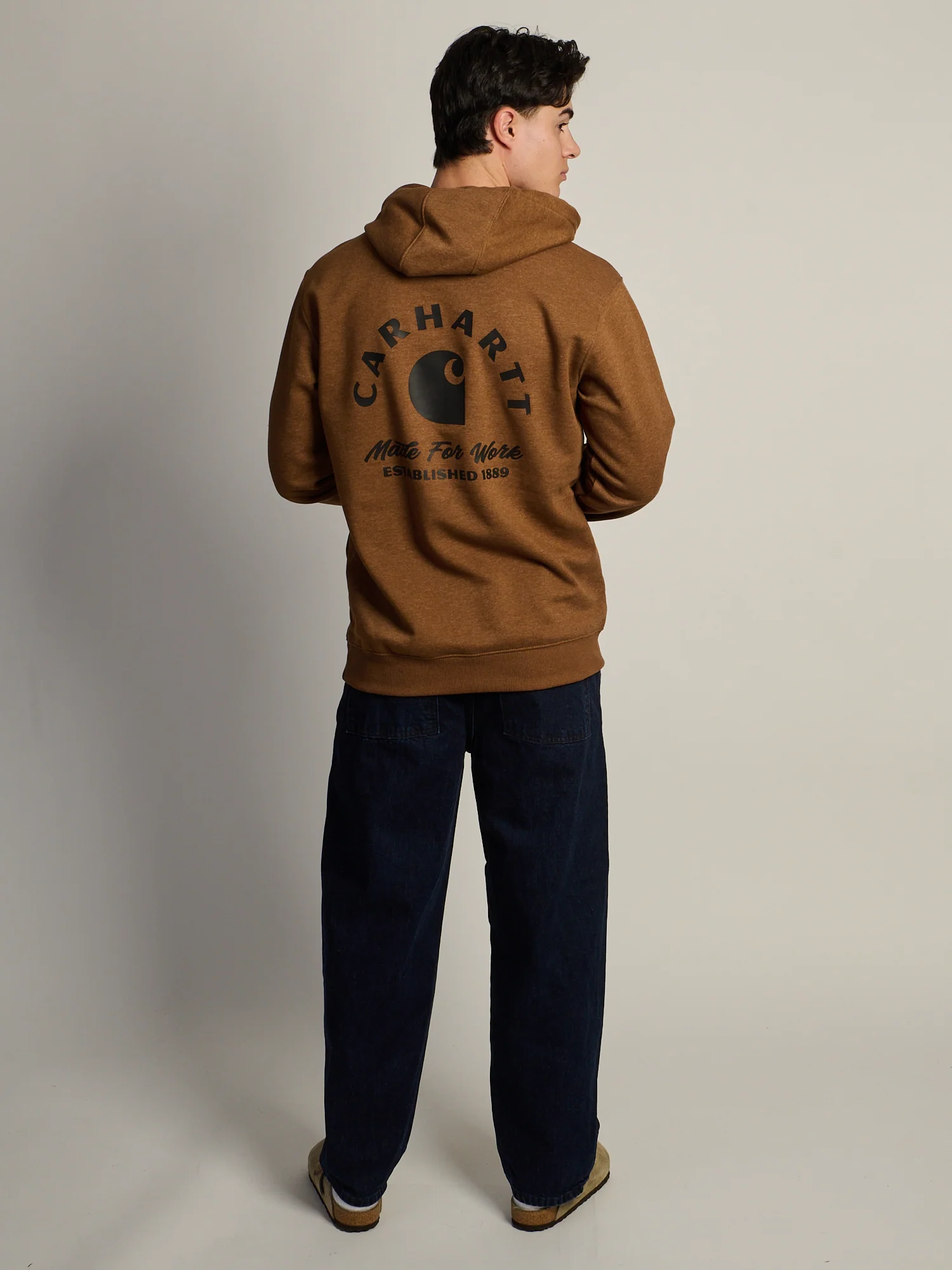CARHARTT SAWYER WORK SWEATER- RED DUCK - Image 4