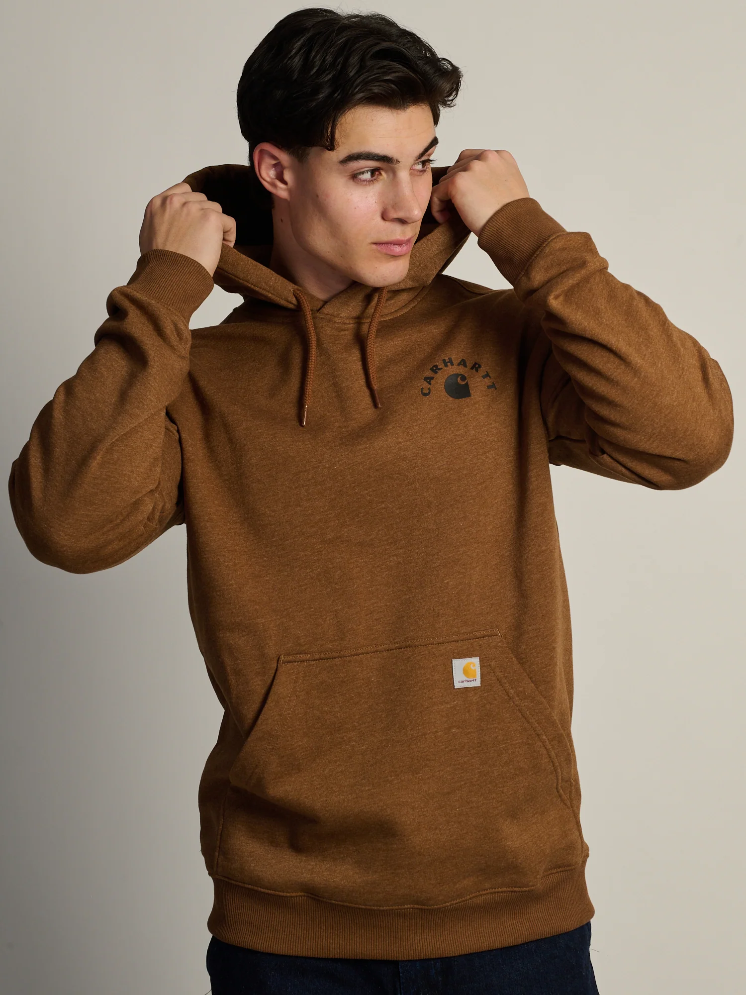 CARHARTT SAWYER WORK SWEATER- RED DUCK - Image 5