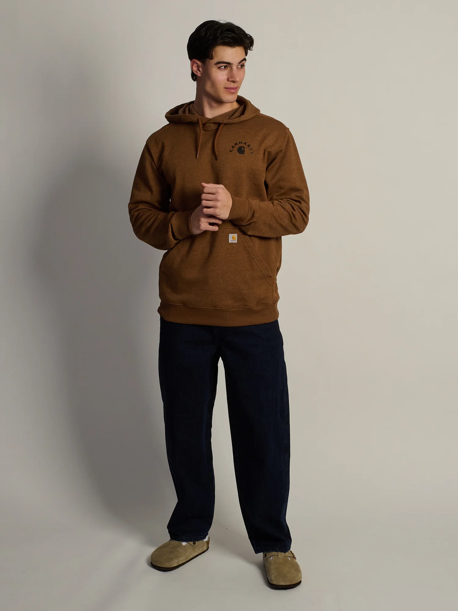 CARHARTT SAWYER WORK SWEATER- RED DUCK - Image 6