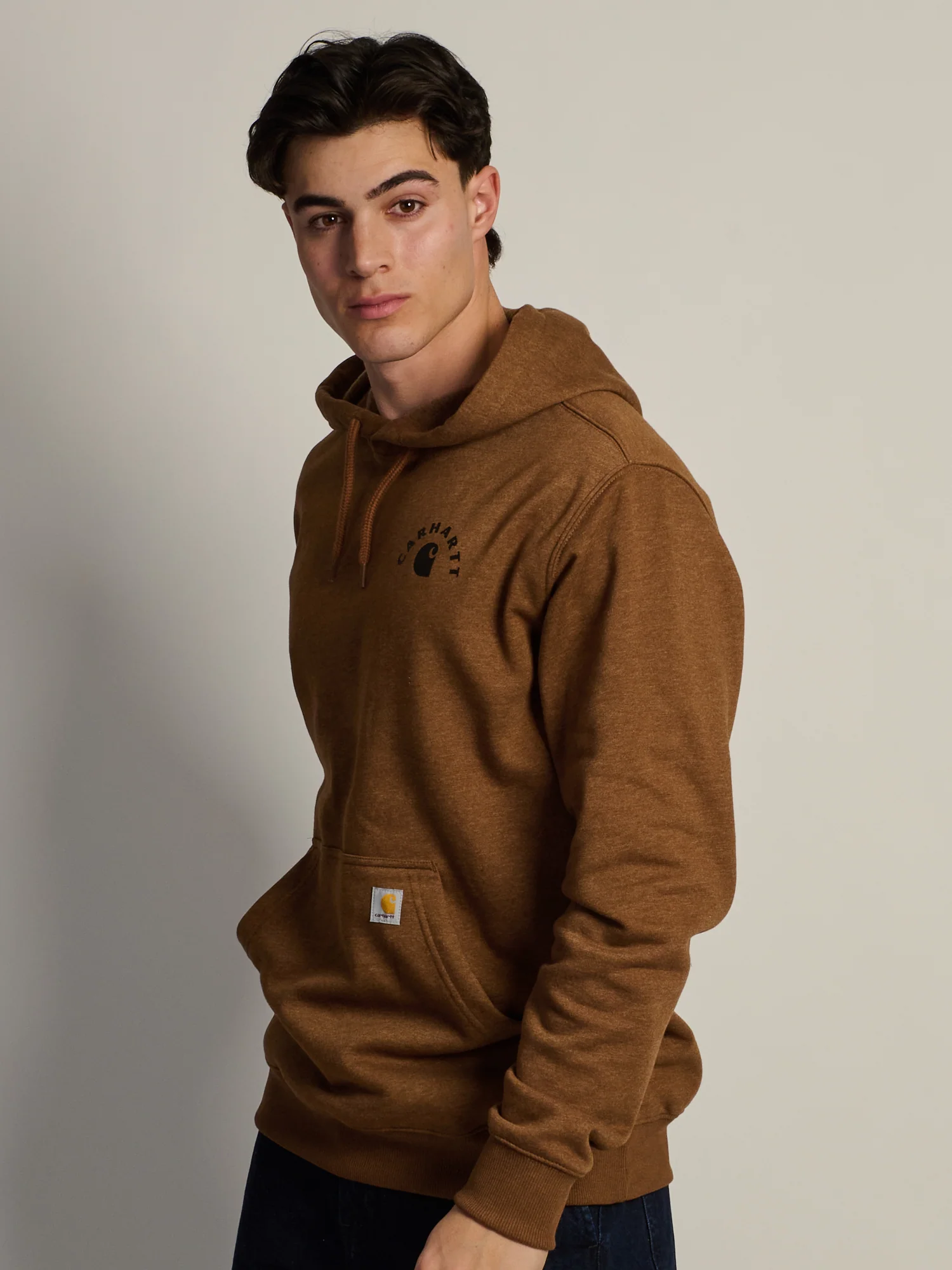 CARHARTT SAWYER WORK SWEATER- RED DUCK - Image 8
