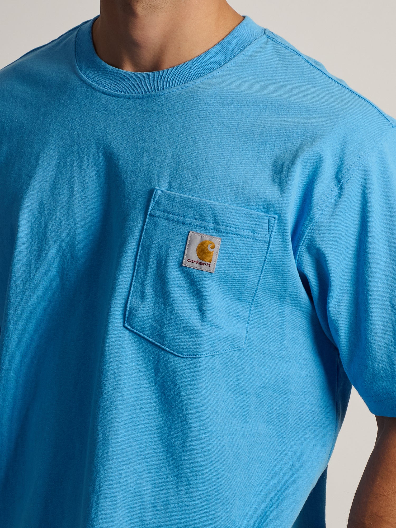 CARHARTT WORKWEAR POCKET T-SHIRT - BLUE - Image 3