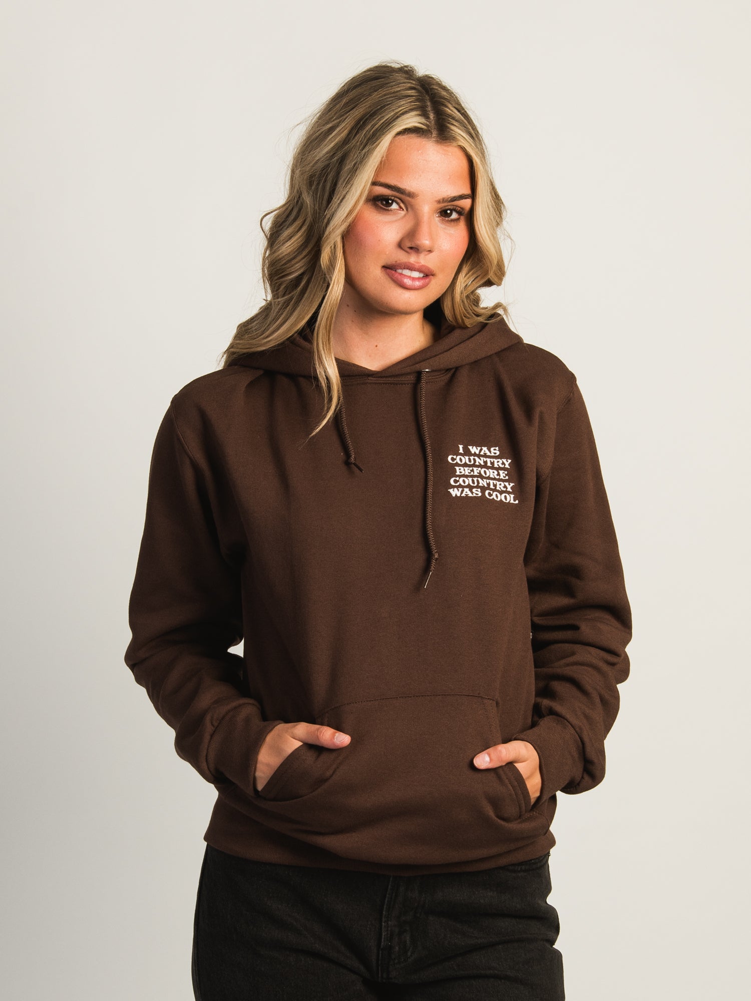 COUNTRY EMBROIDERED HOODIE - Image 2