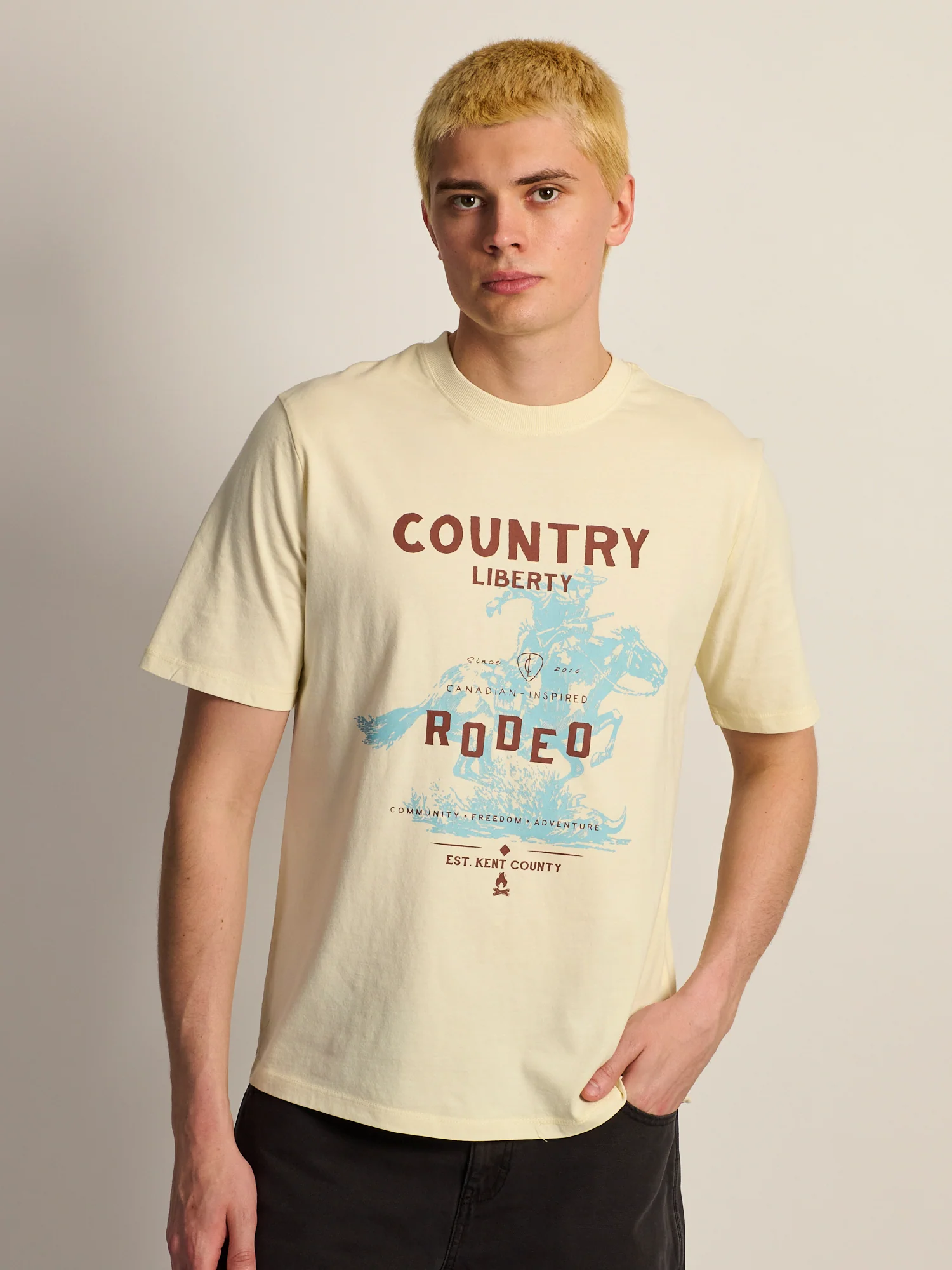 COUNTRY LIBERTY BLUE RODEO T-SHIRT