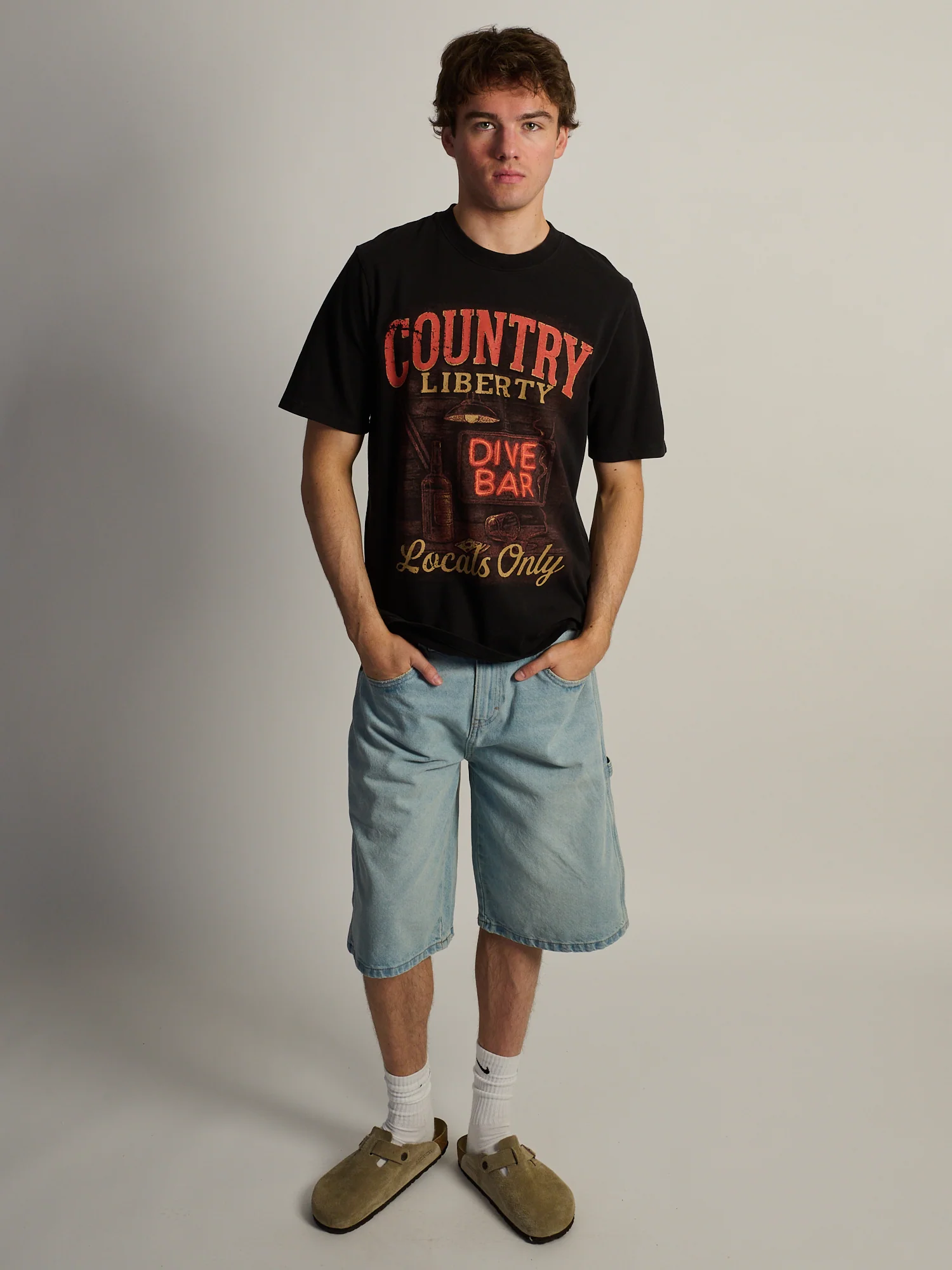 COUNTRY LIBERTY LOCALS ONLY T-SHIRT - Image 2