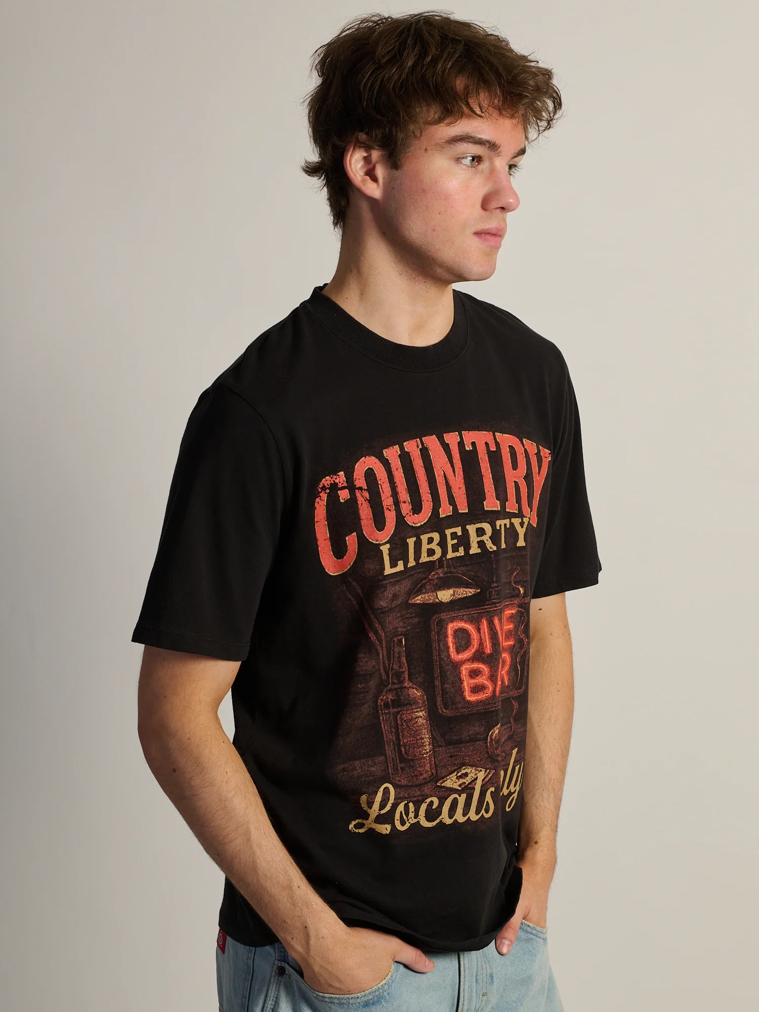 COUNTRY LIBERTY LOCALS ONLY T-SHIRT - Image 3