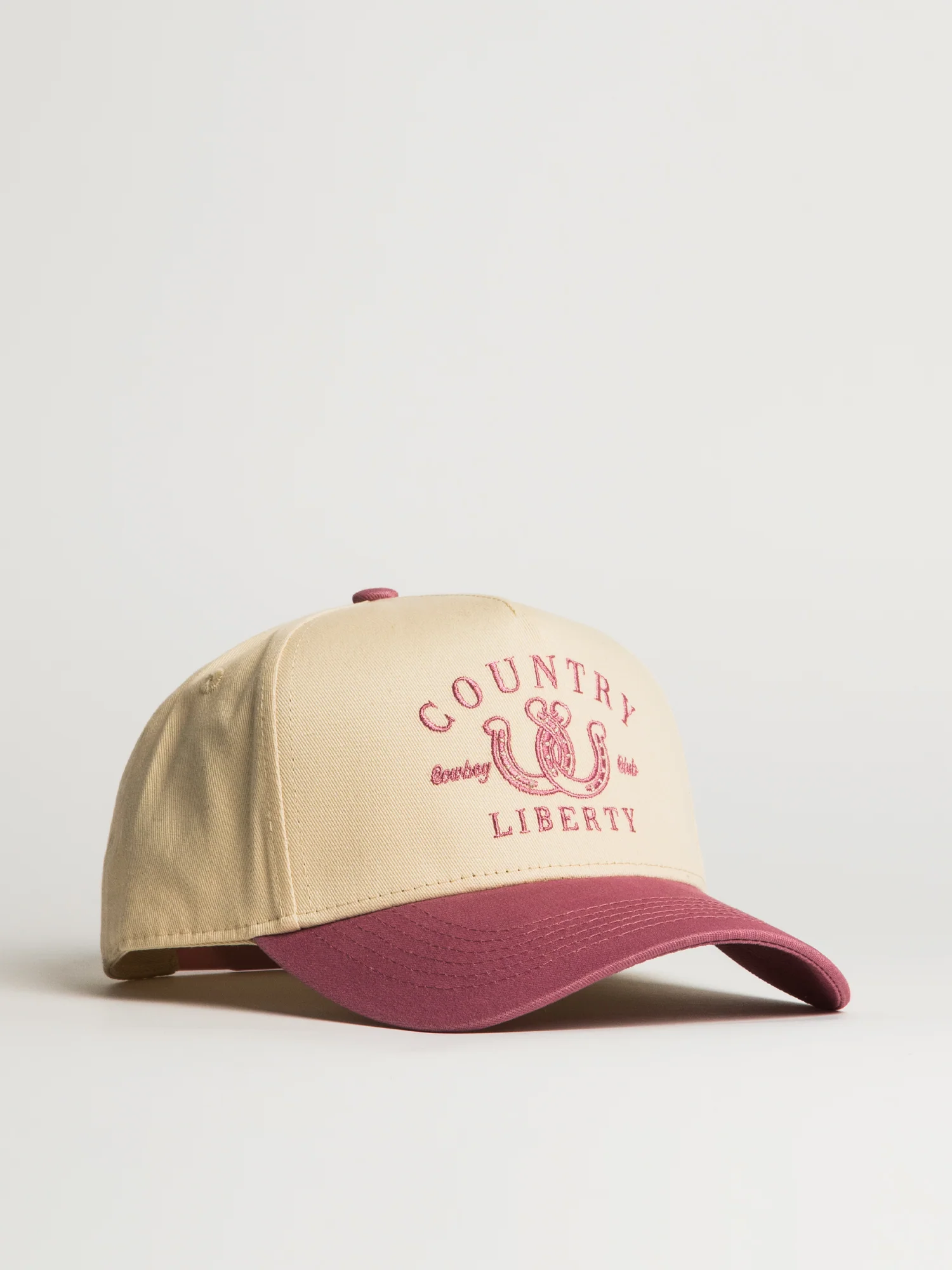 COUNTRY LIBERTY LUCKY YOU HAT - ROSE