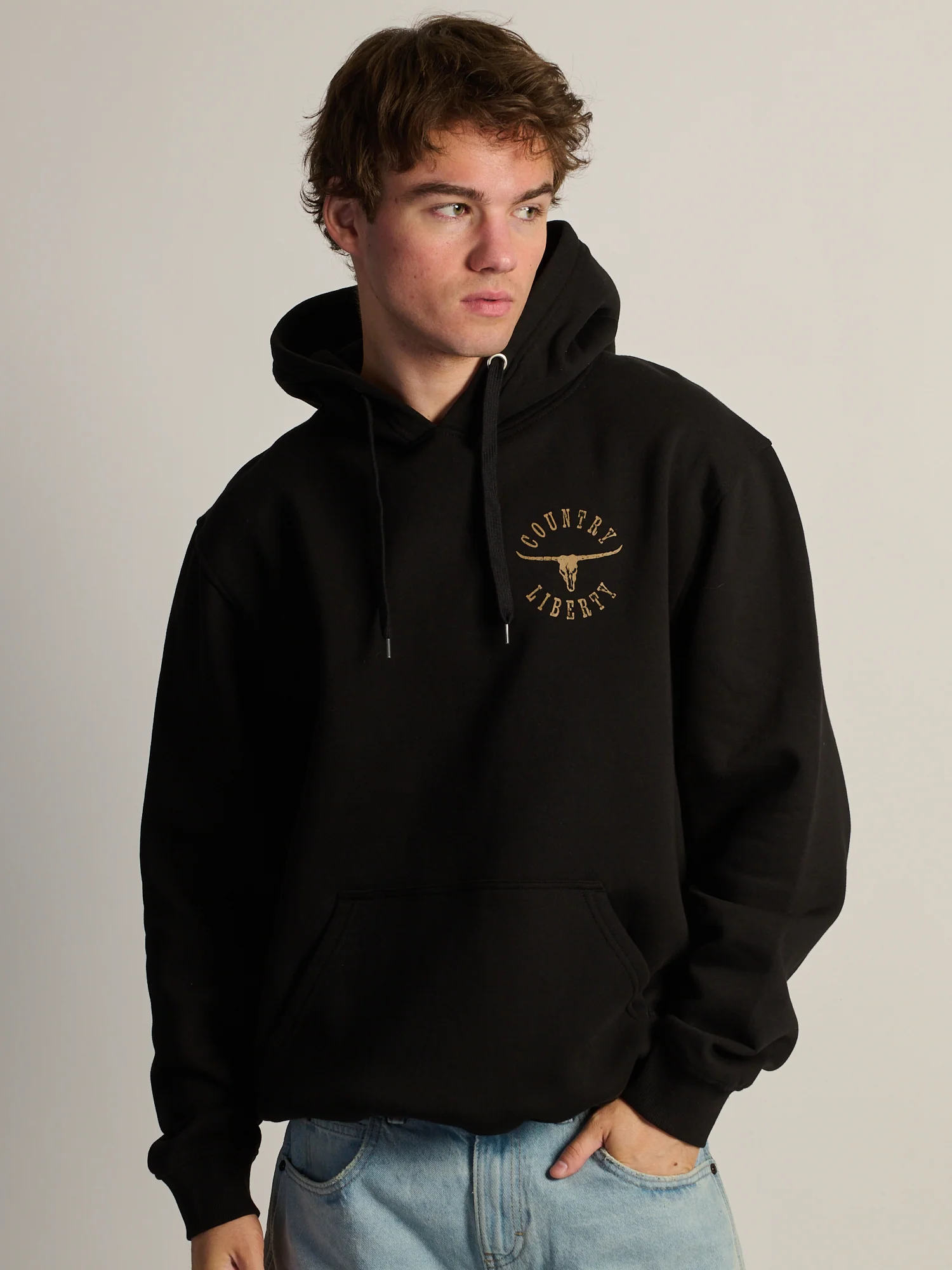 COUNTRY LIBERTY REBEL PULLOVER HOODIE - Image 3