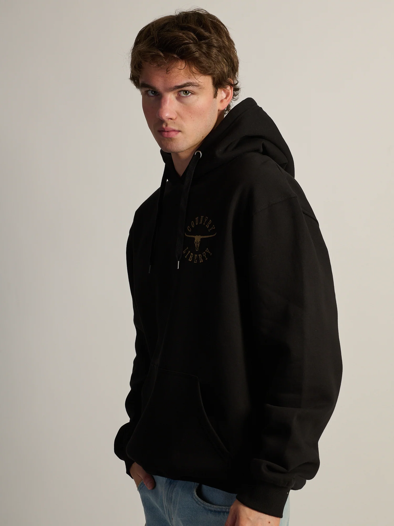 COUNTRY LIBERTY REBEL PULLOVER HOODIE - Image 5