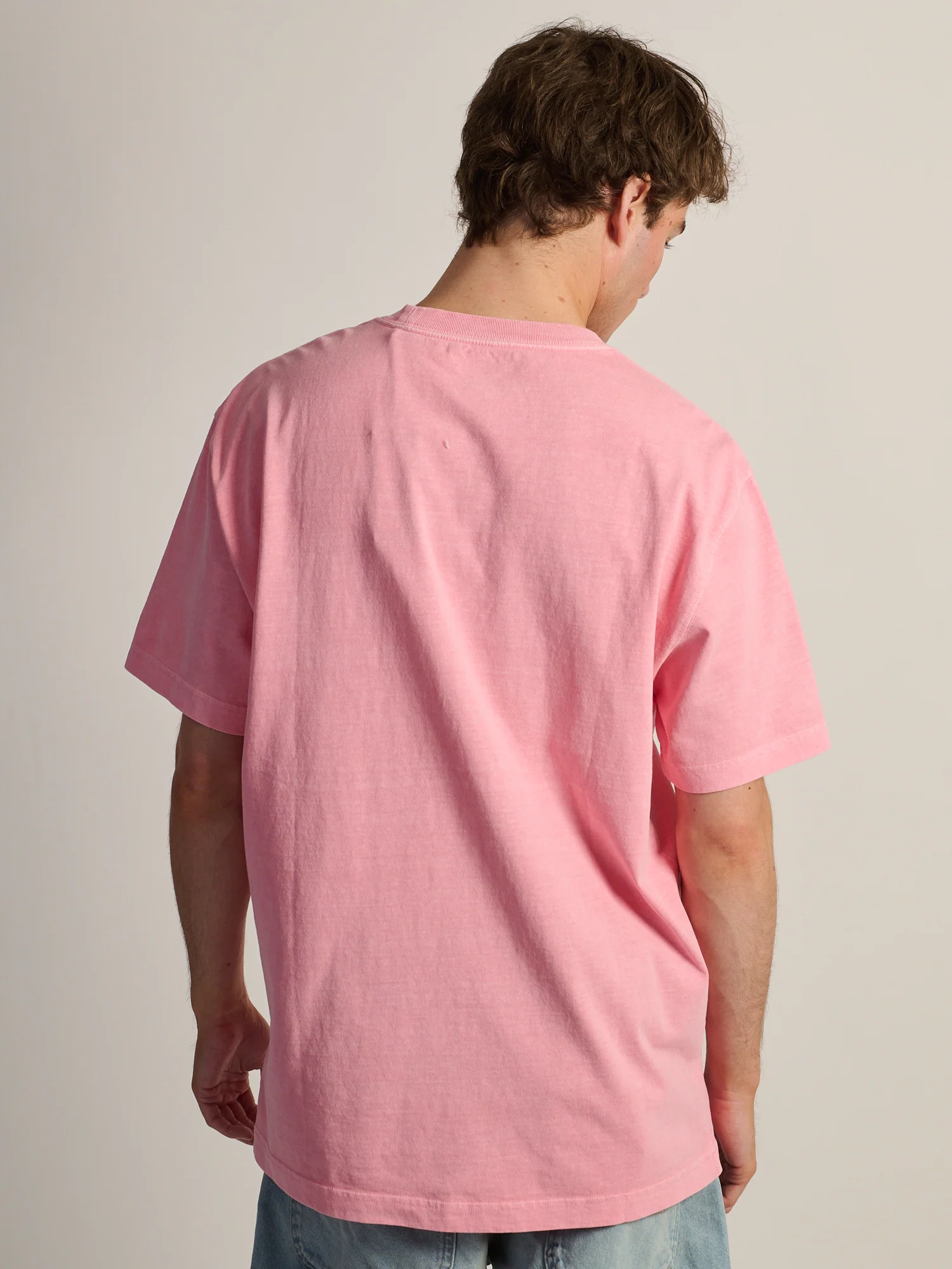 DICKIES HEAVYWEIGHT SHORT SLEEVE POCKET T-SHIRT - ORCHID - Image 5
