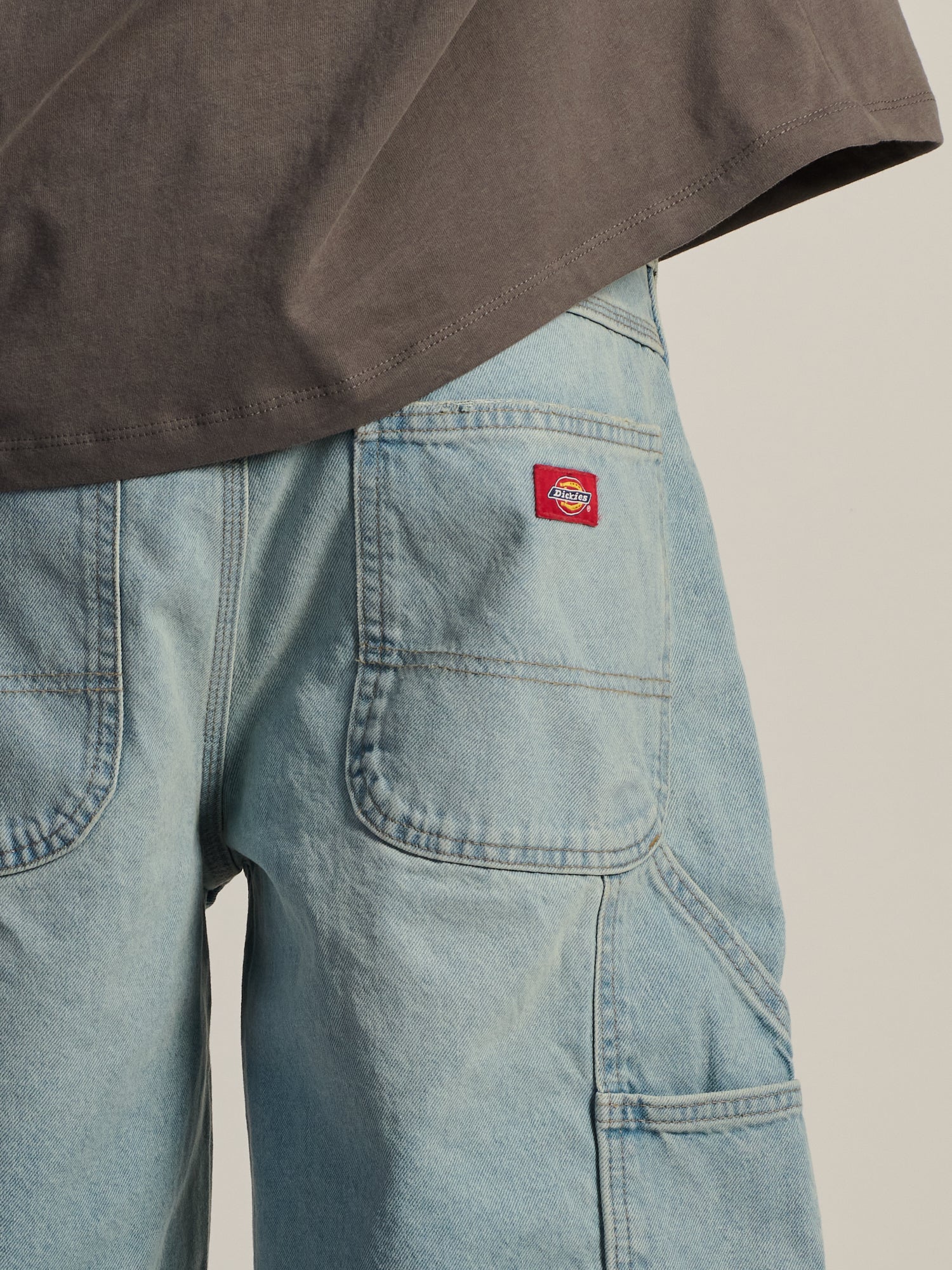 DICKIES WORN-IN CARPENTER DENIM SHORT - Image 5