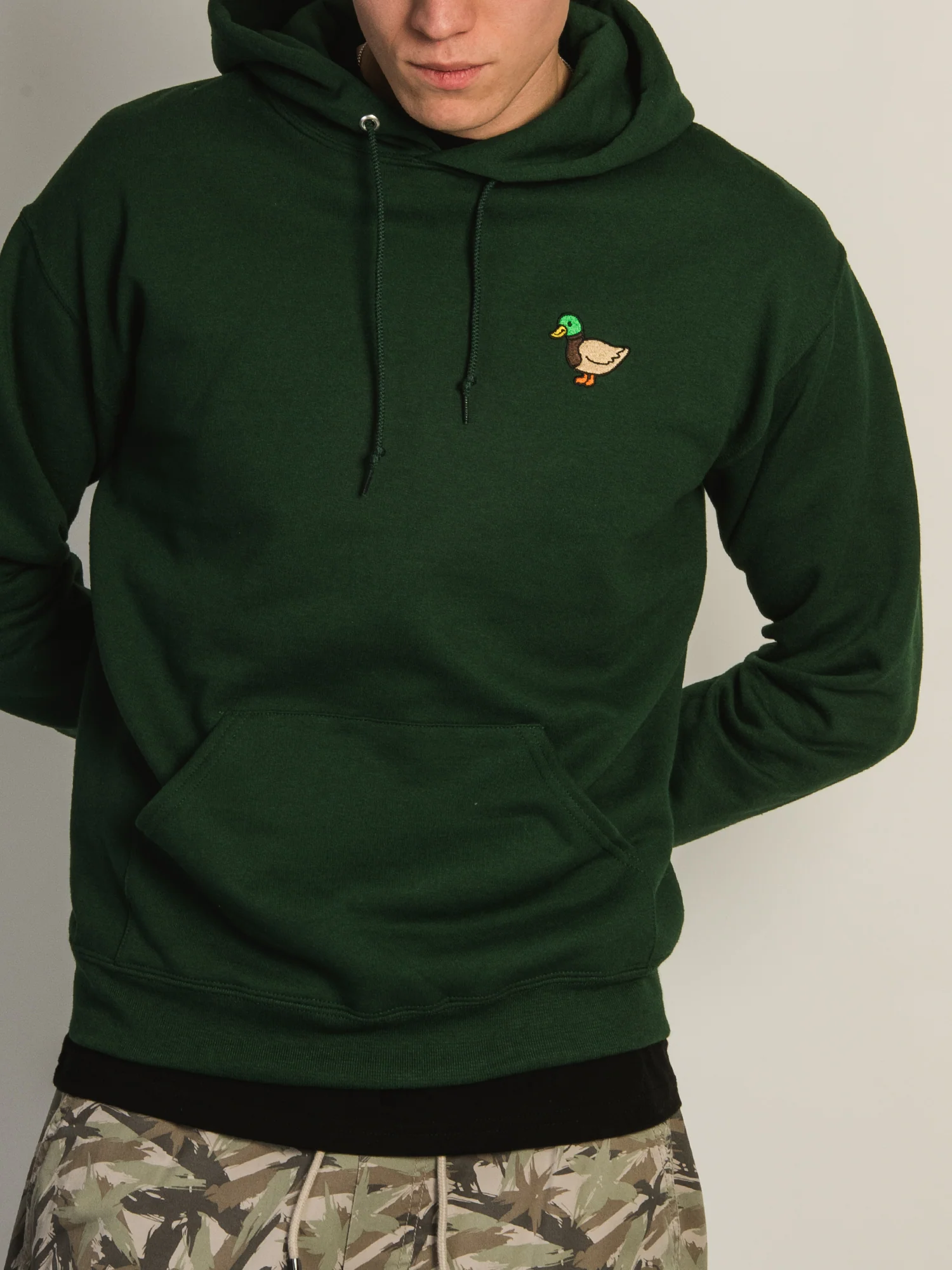 DUCK EMBROIDERED HOODIE - Image 3