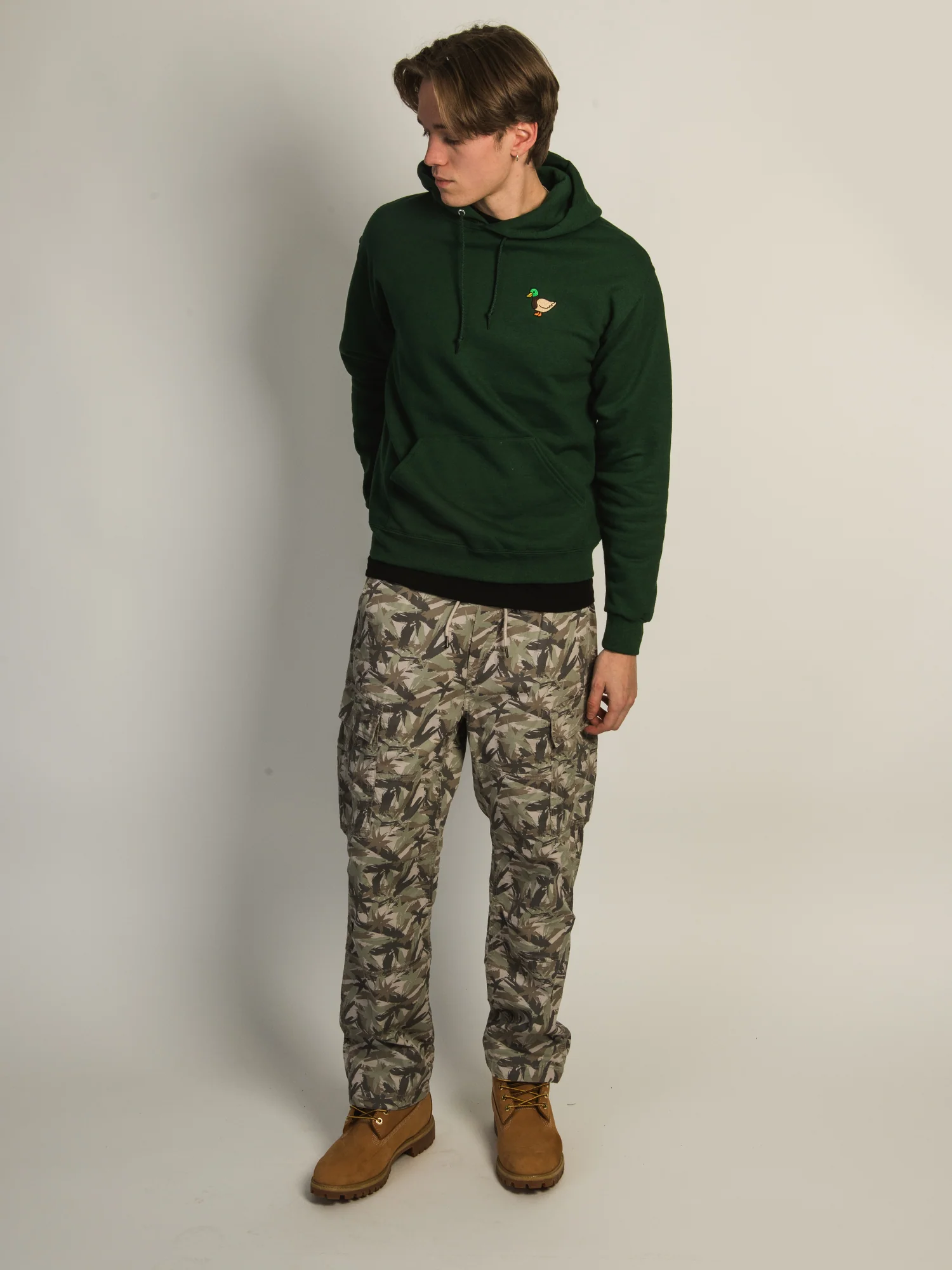 DUCK EMBROIDERED HOODIE - Image 4