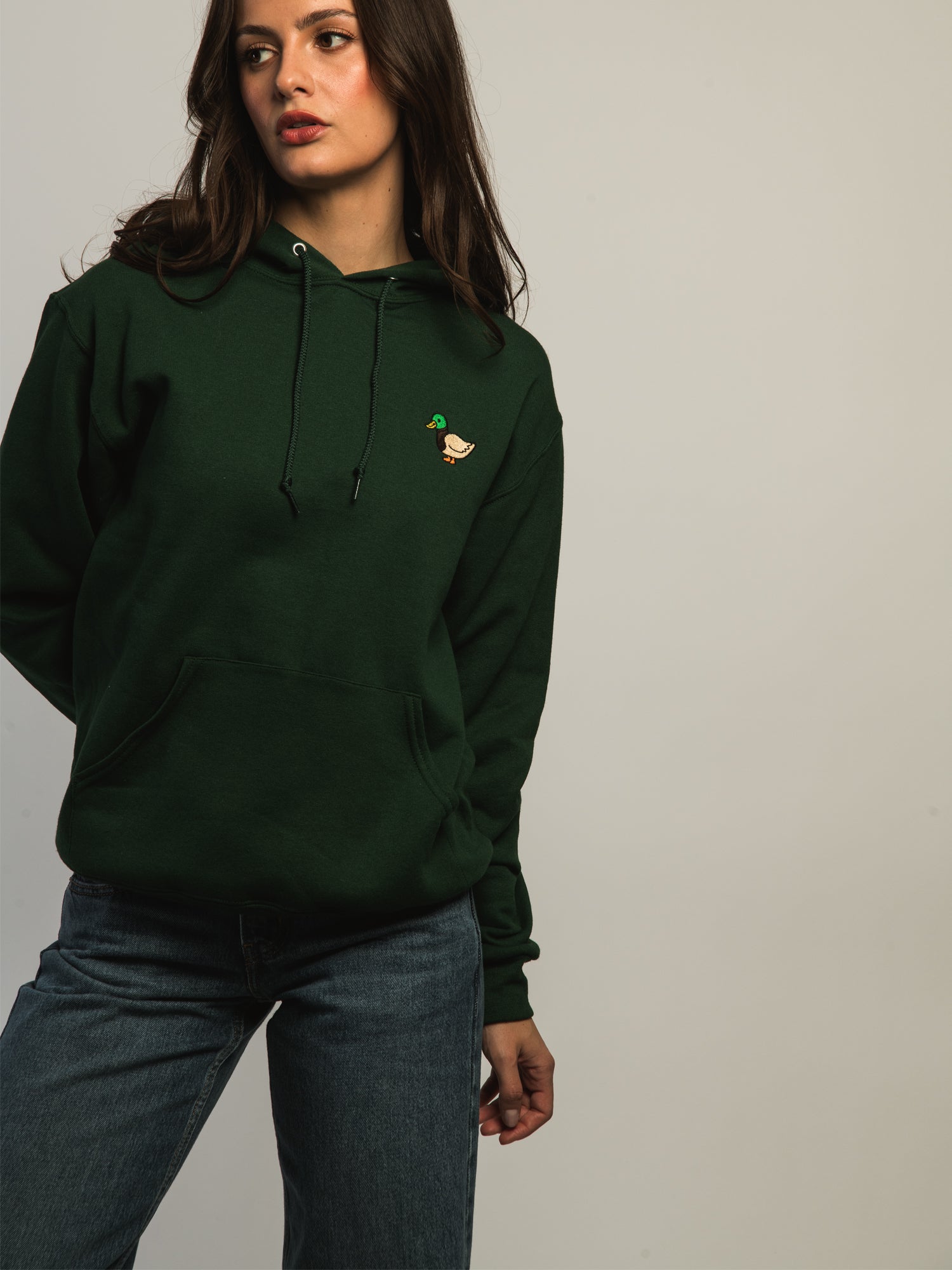DUCK EMBROIDERED HOODIE - Image 7