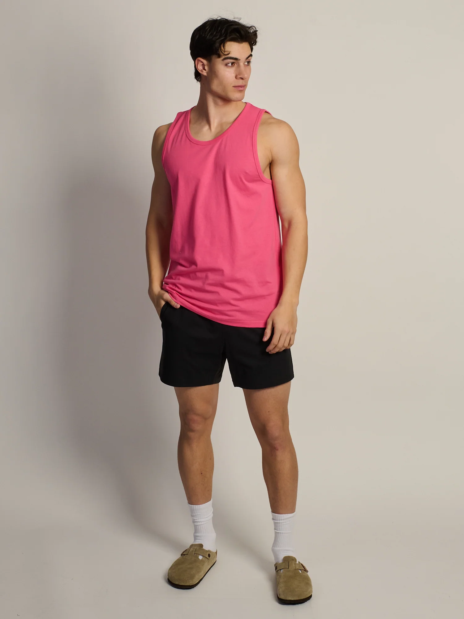 ESSENTIAL TANK- HOT PINK - Image 2
