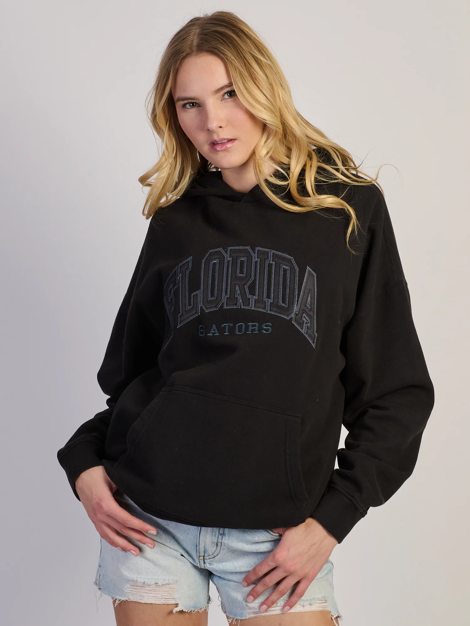FLORIDA TONAL PULLOVER HOODIE - NOIR - Image 2