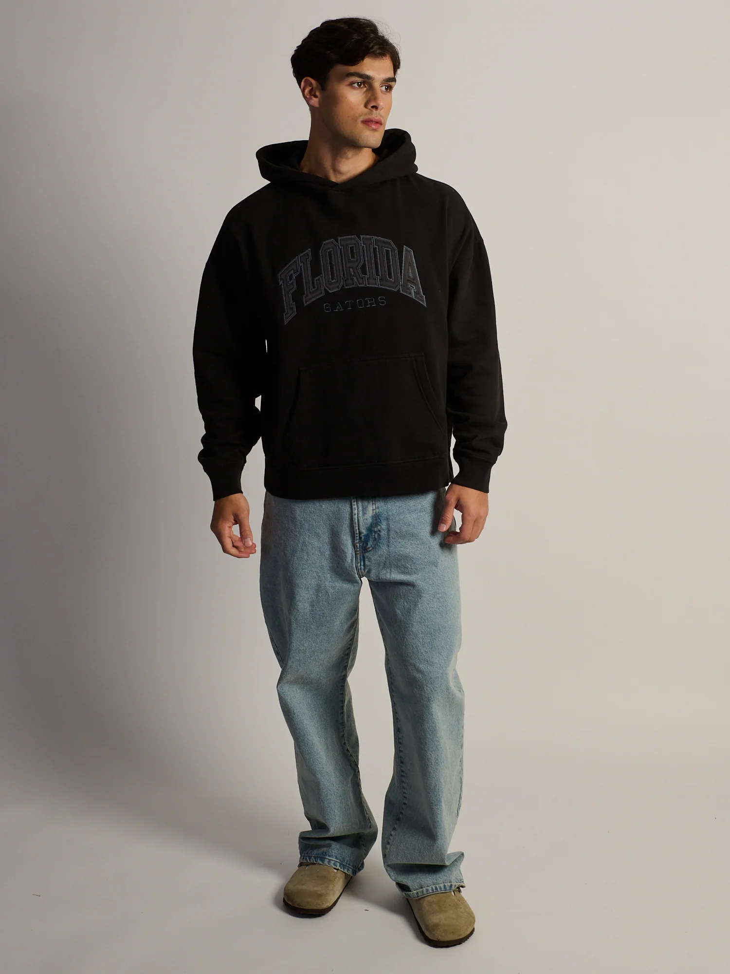 FLORIDA TONAL PULLOVER HOODIE - NOIR - Image 3