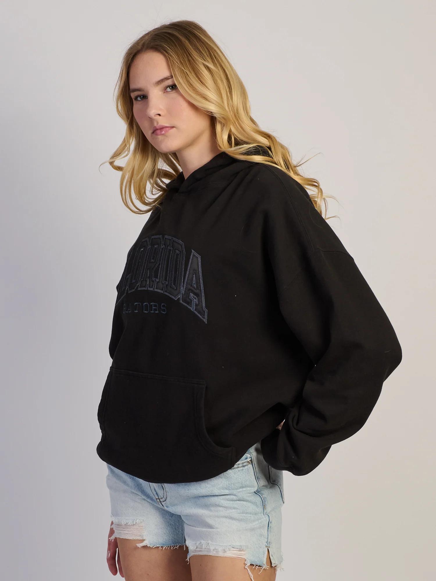 FLORIDA TONAL PULLOVER HOODIE - NOIR - Image 7