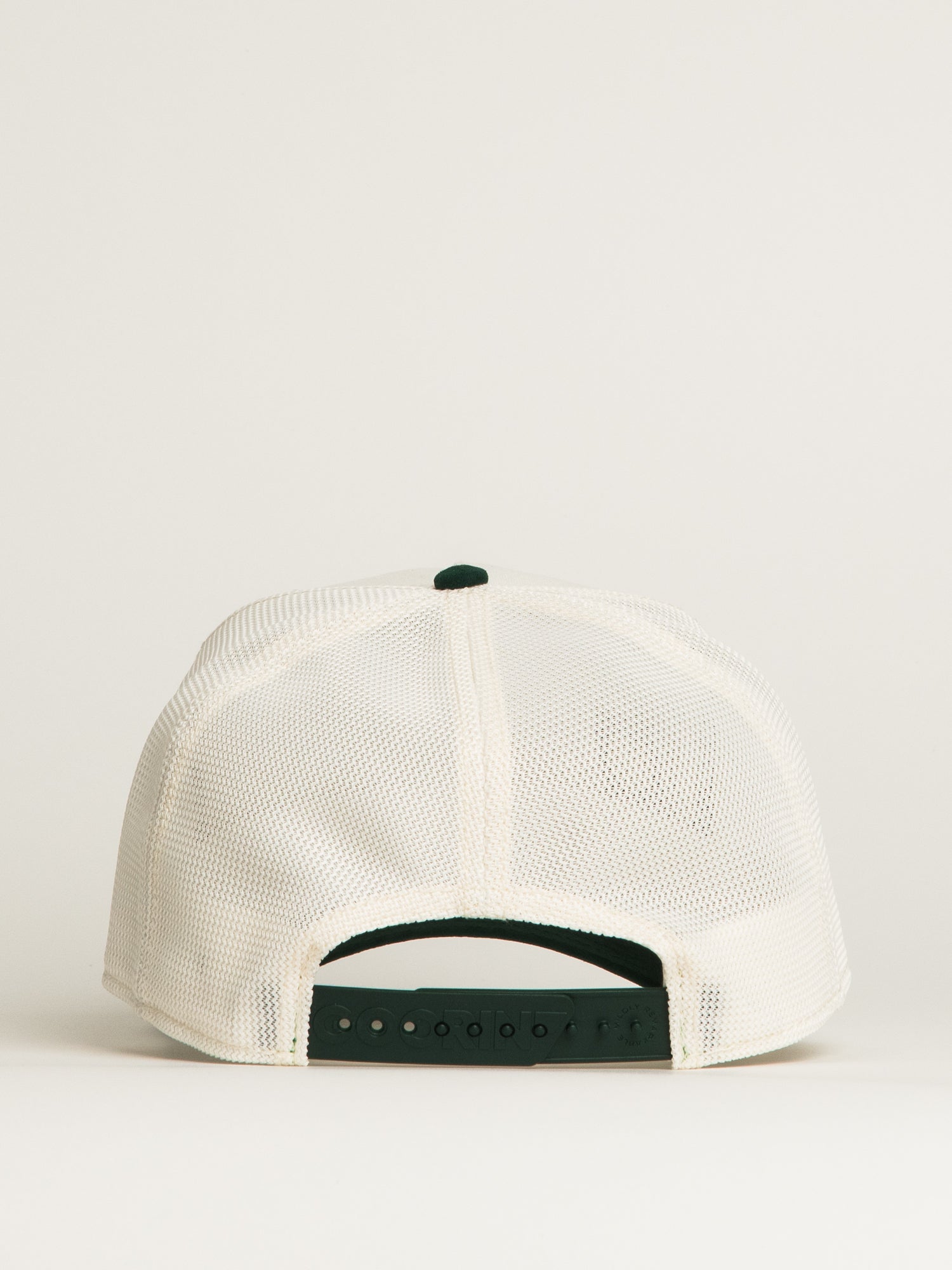 GOORIN BROS LUCKY DUCK SUEDE TRUCKER HAT - GREEN - Image 3