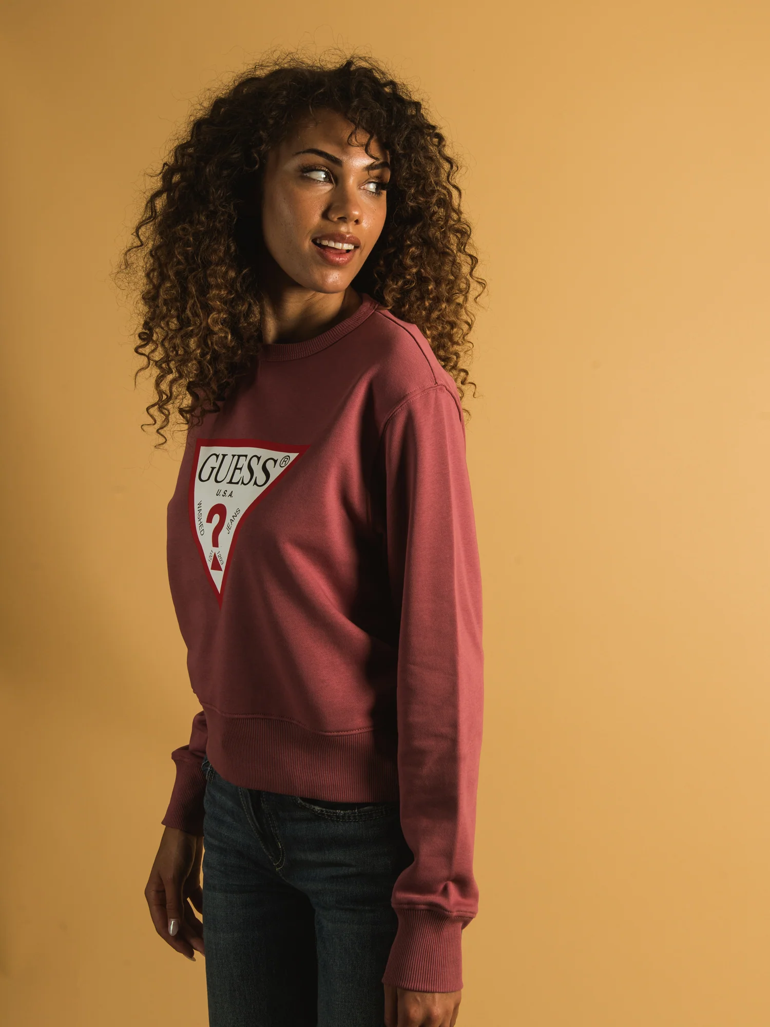GUESS BRUSHED TERRY C/N ORIGINAL FLEECE - CLEARANCE - Image 4