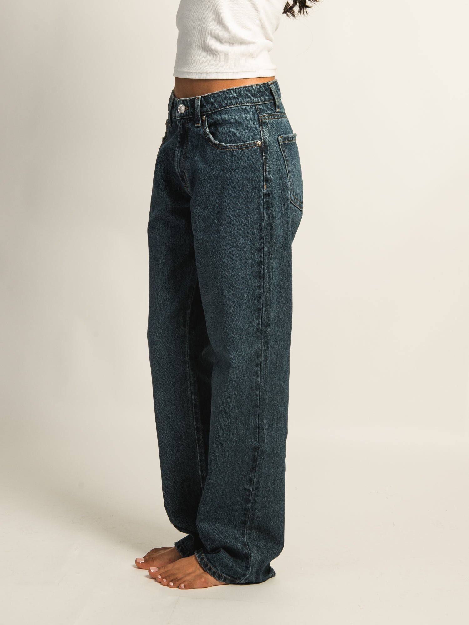 HARLOW BAGGY JEAN - DARK WASH - Image 3