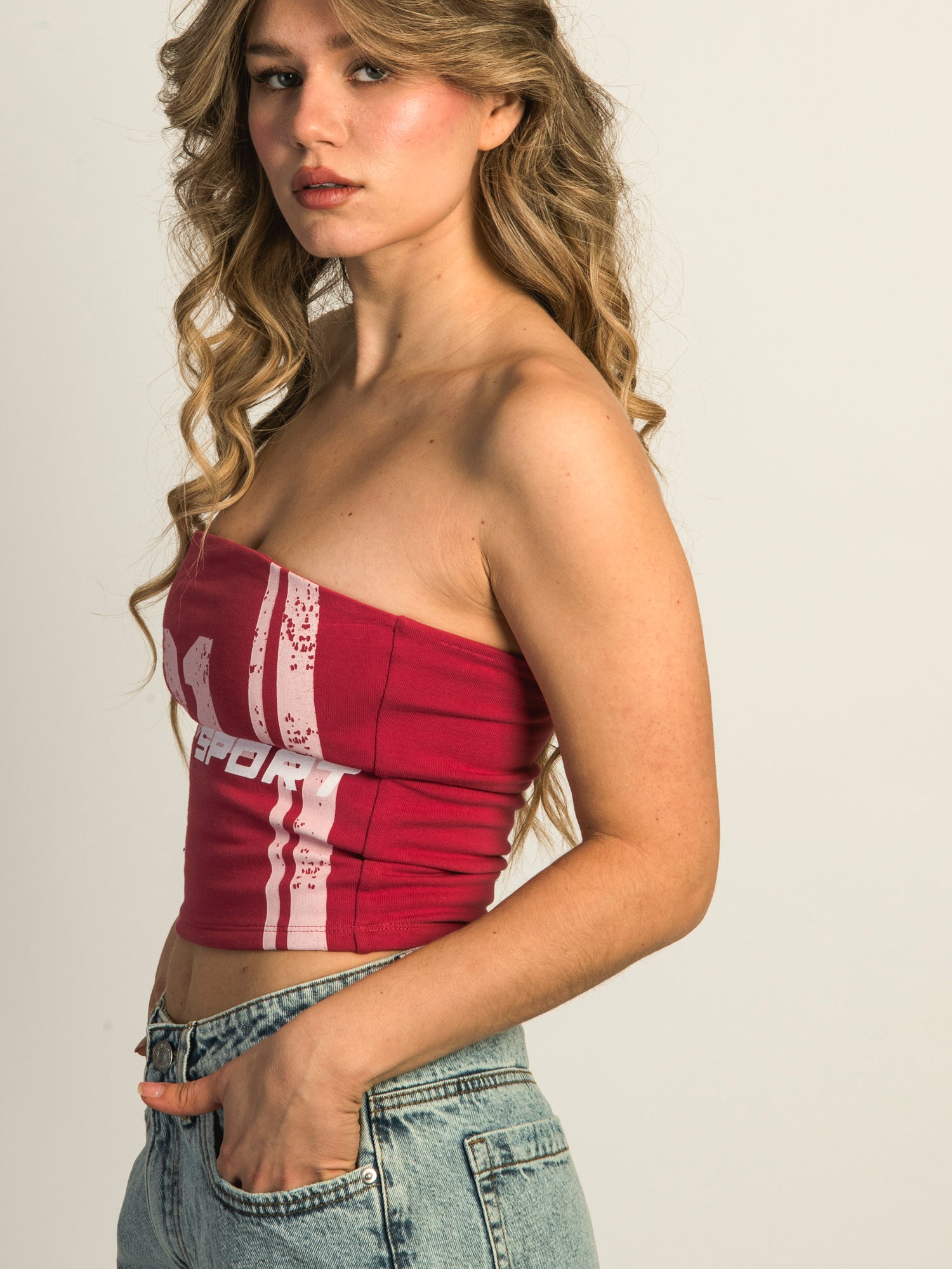 HARLOW BAILEY PRINT TUBE TOP - 01 SPORT - Image 3