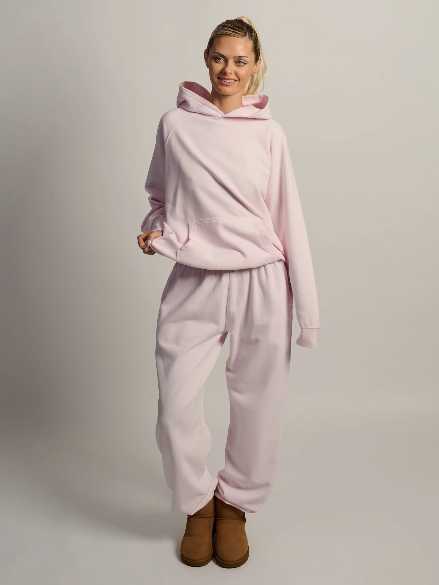 HARLOW BEAU SWEATPANT - BABY PINK - Image 2