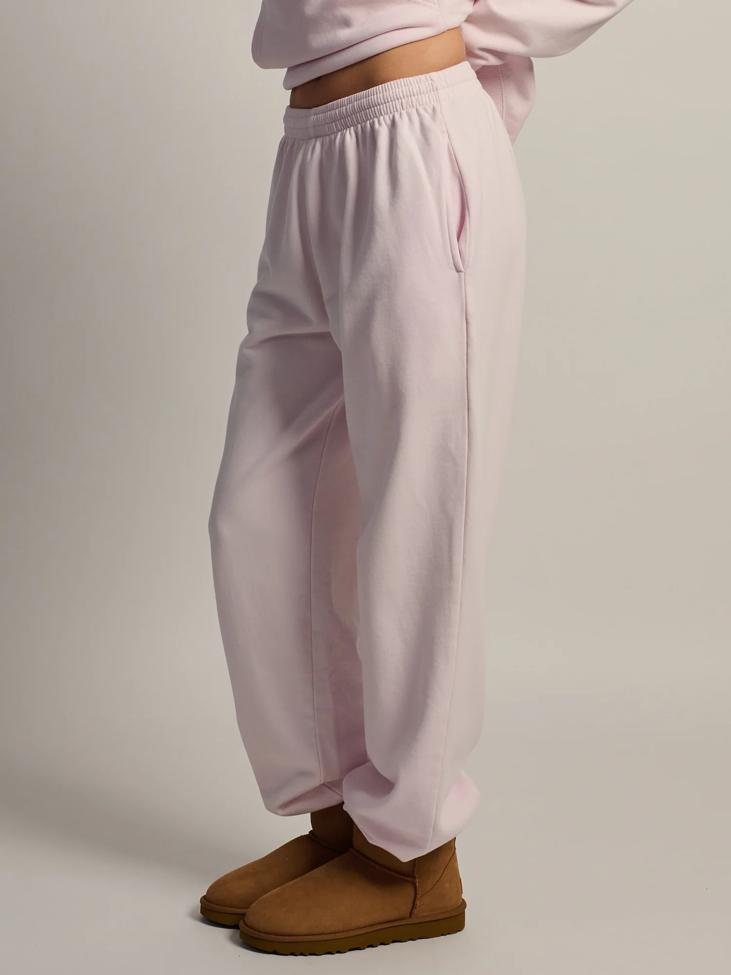 HARLOW BEAU SWEATPANT - BABY PINK - Image 3
