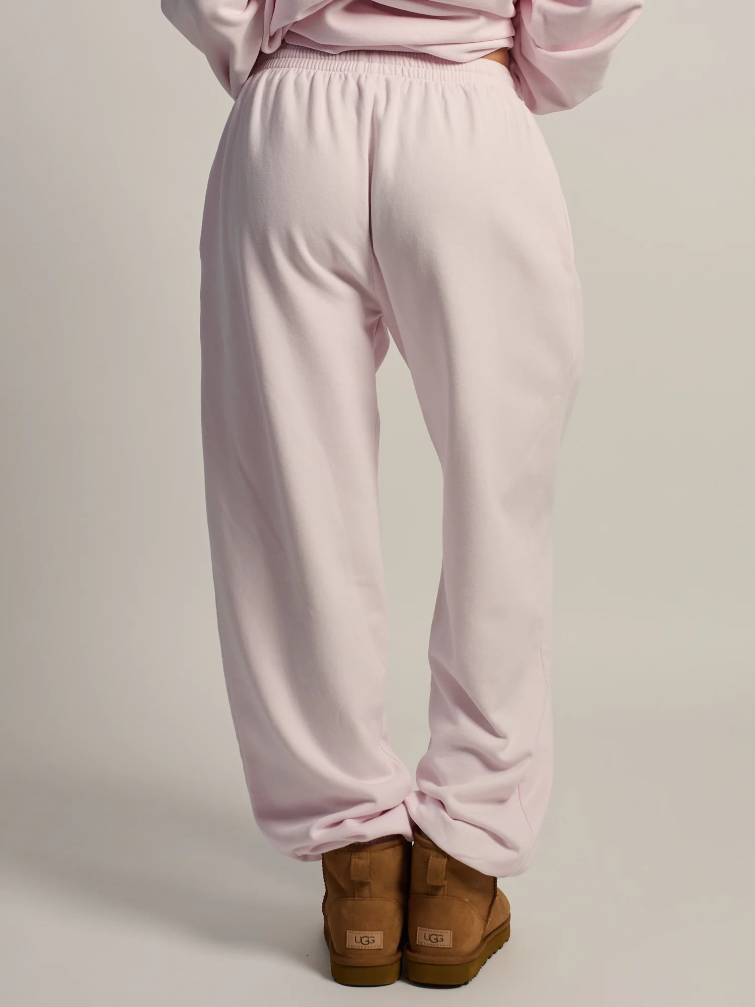 HARLOW BEAU SWEATPANT - BABY PINK - Image 4