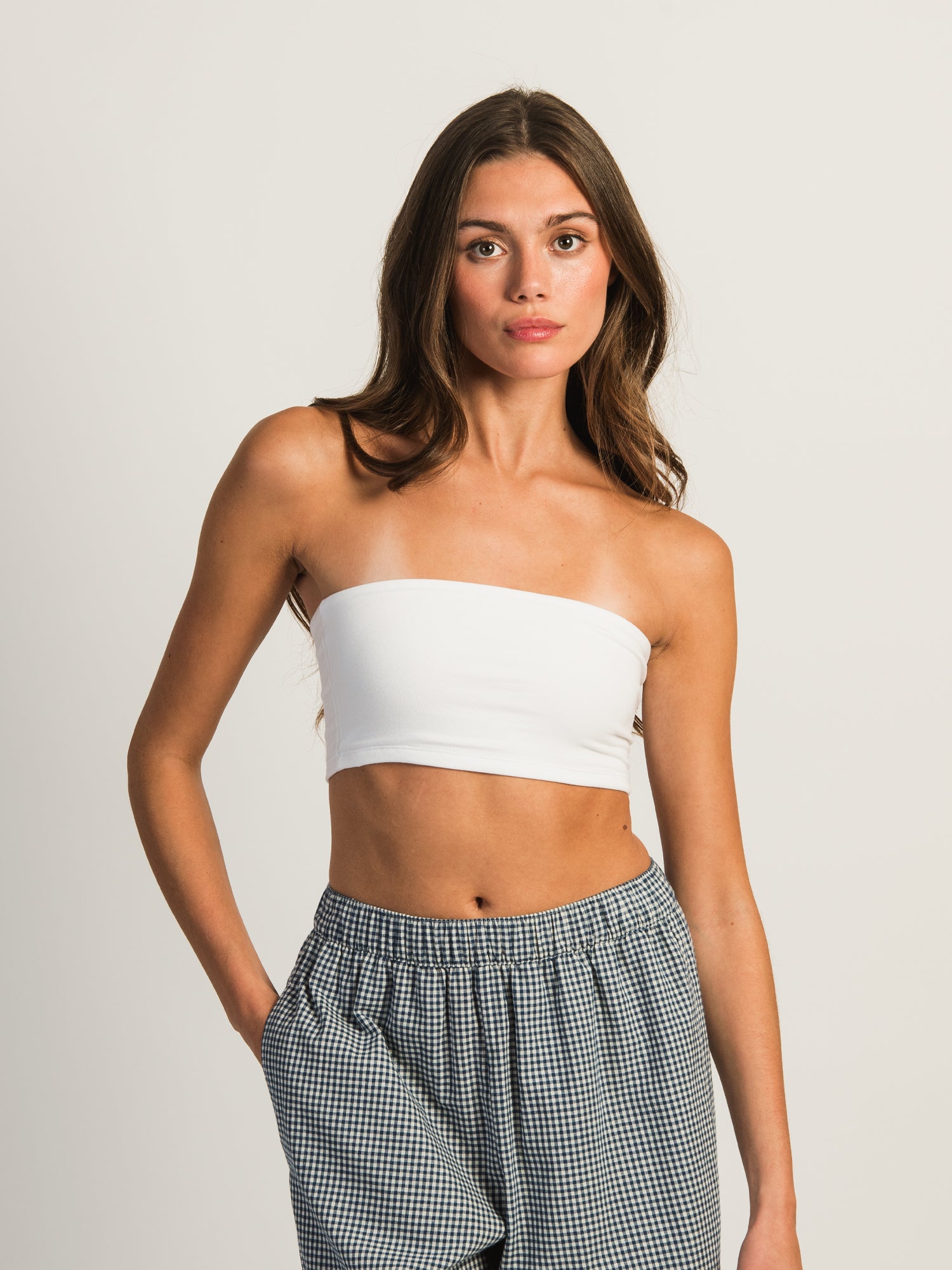 HARLOW BETHANNY BANDEAU - WHITE - Image 6