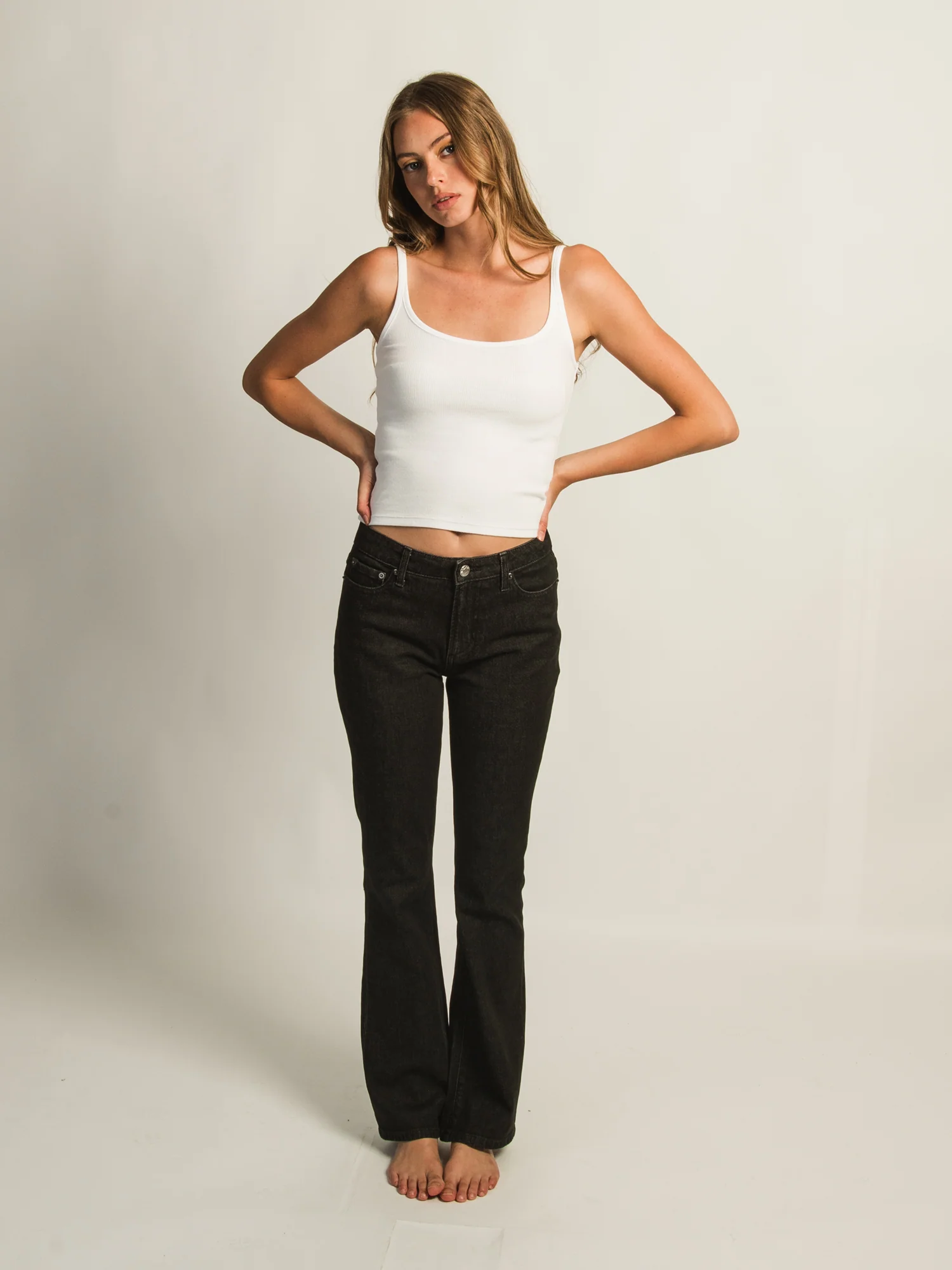 HARLOW BOOTCUT JEAN - BLACK - Image 2