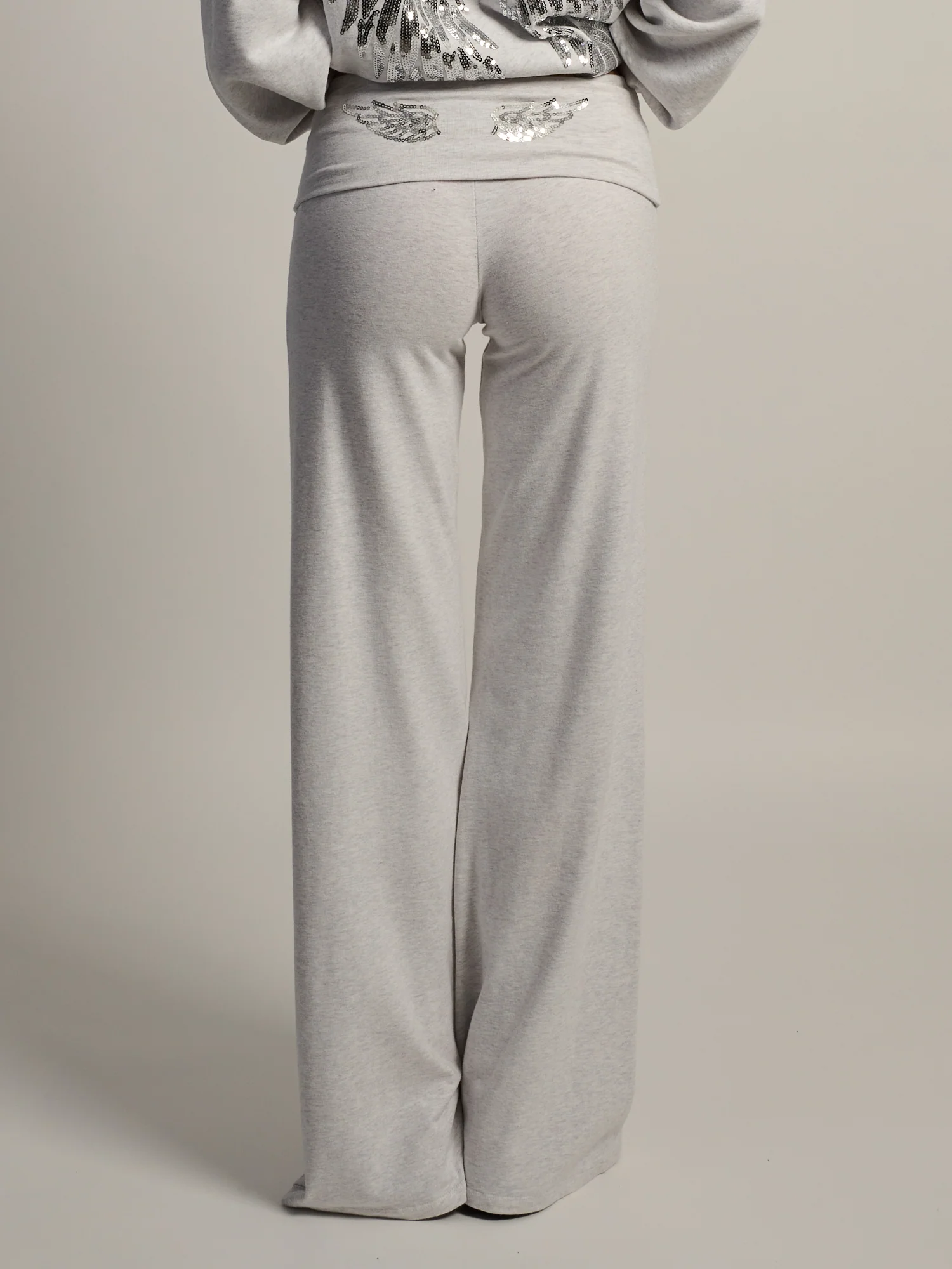 HARLOW CANDICE FOLDOVER PANT - CLOUD