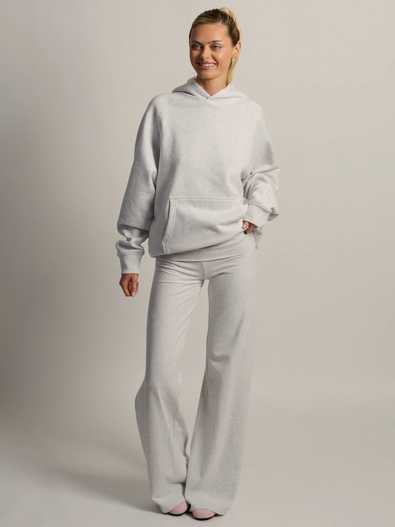 HARLOW CANDICE FOLDOVER PANT - CLOUD - Image 3