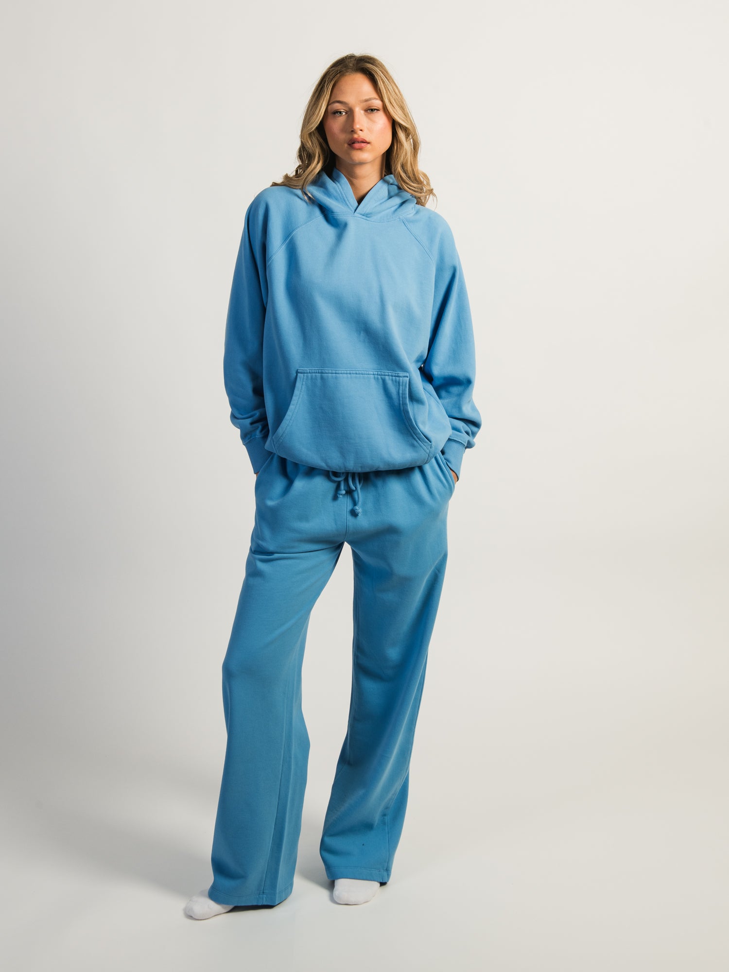 HARLOW CLOUD HOODIE - ELECTRIC BLUE - Image 3