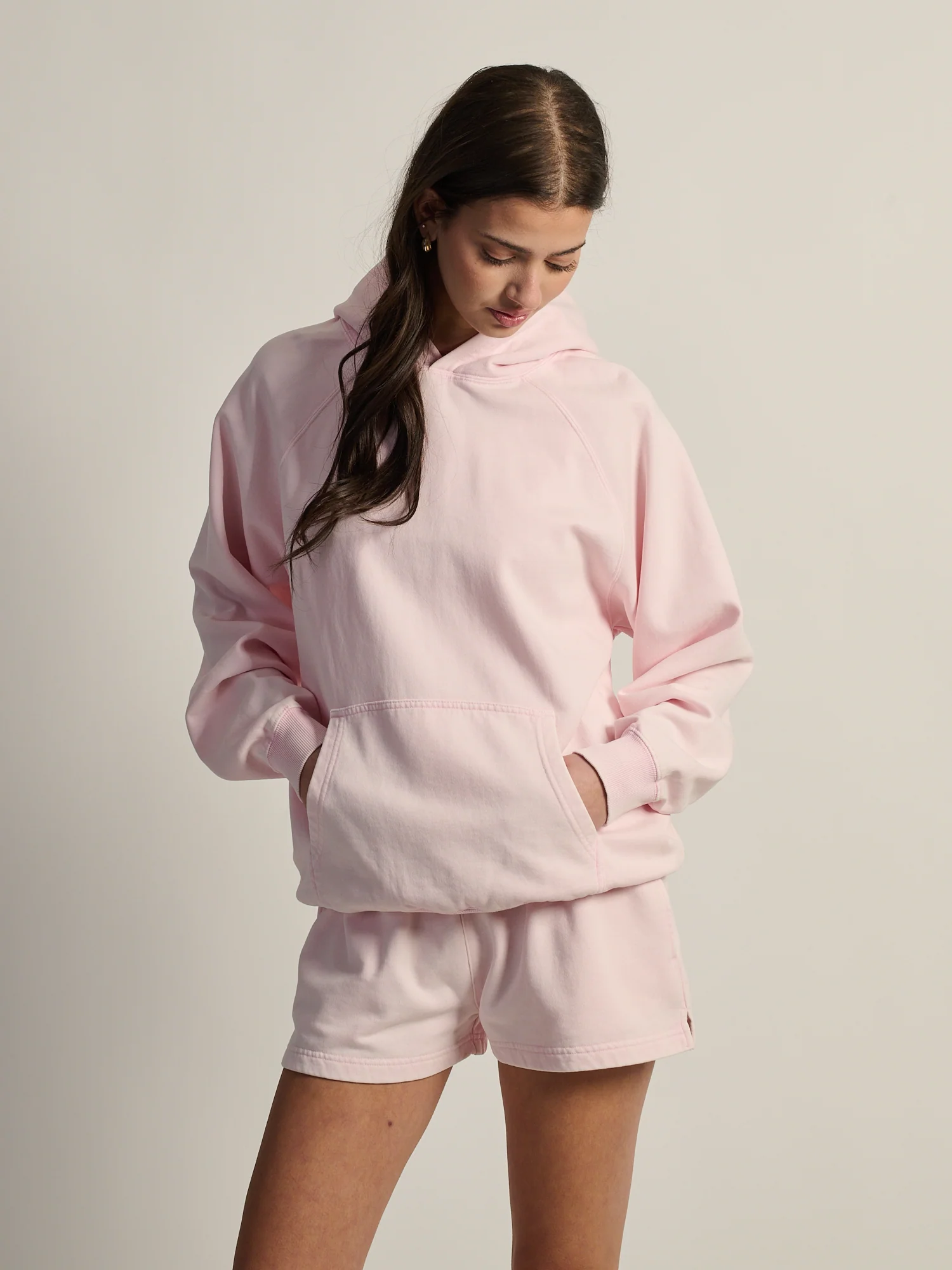 HARLOW CLOUD HOODIE - WASHED PINK - Image 2