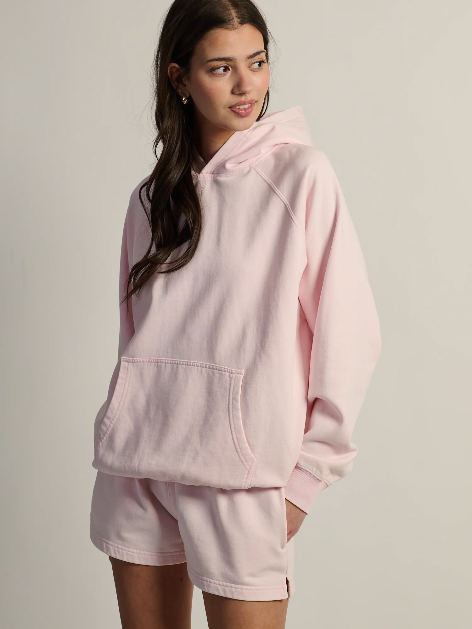 HARLOW CLOUD HOODIE - WASHED PINK - Image 5