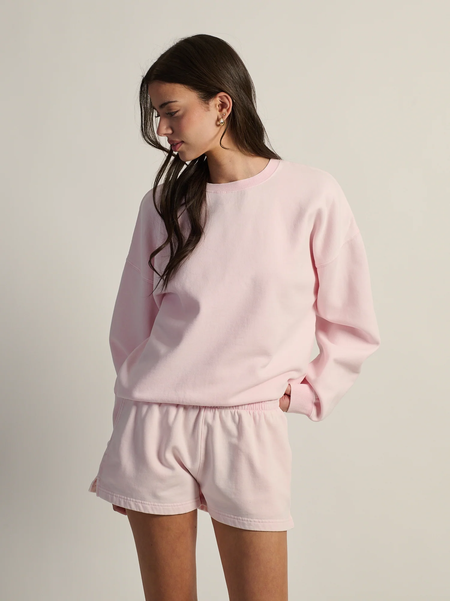 HARLOW CORINNA CREWNECK - WASHED PINK - Image 3