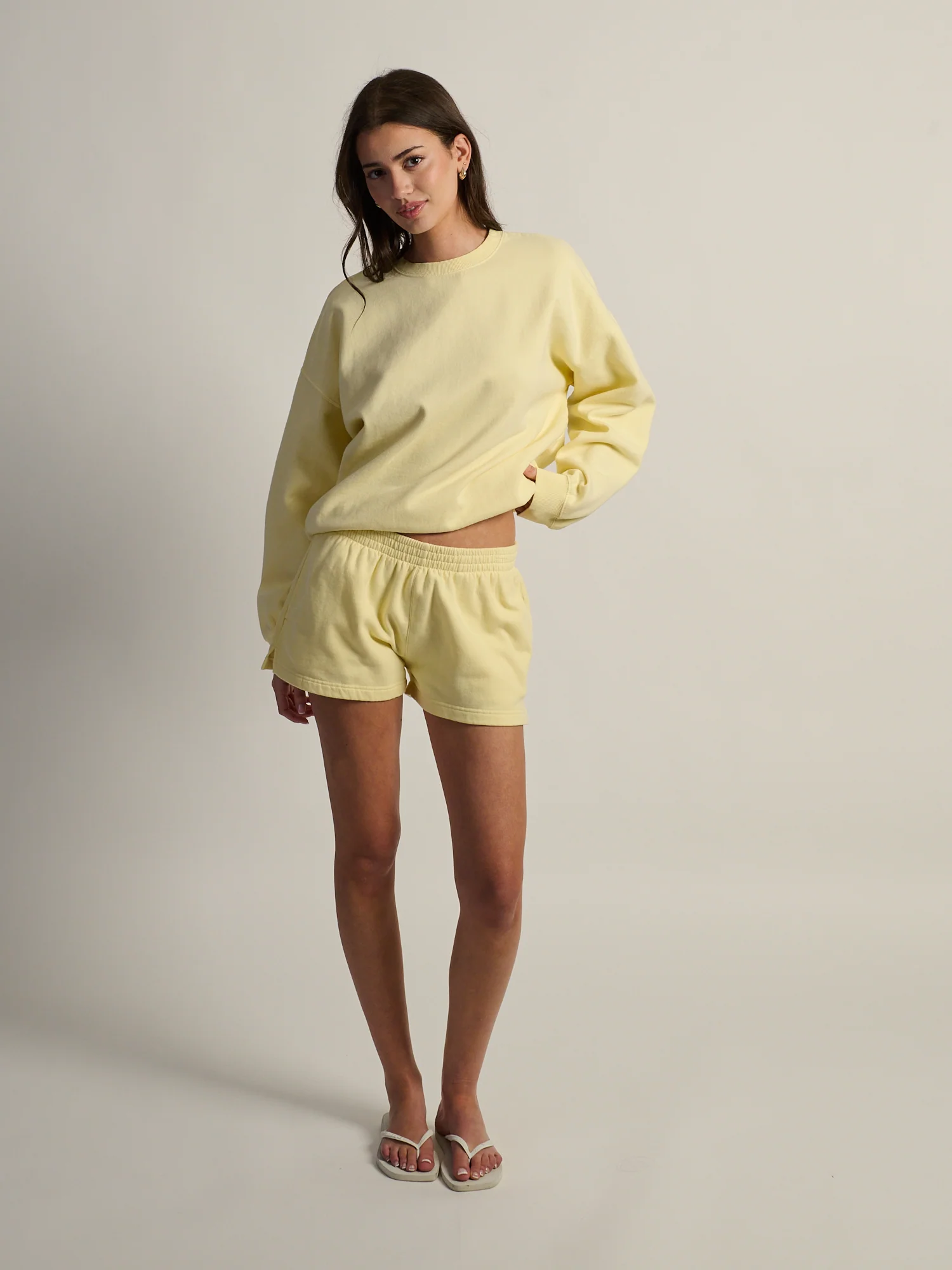 HARLOW CORINNA CREWNECK - YELLOW - Image 3