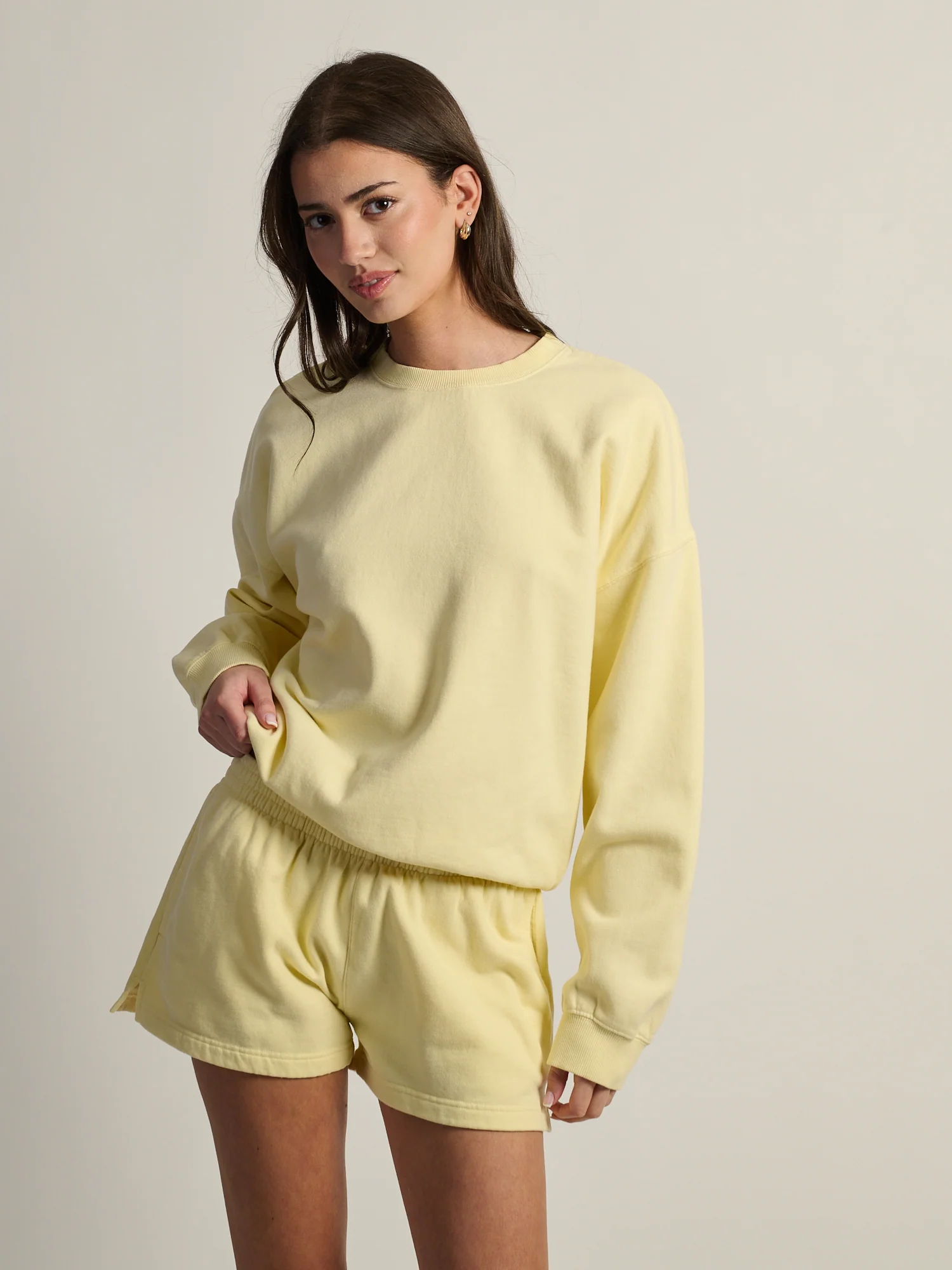 HARLOW CORINNA CREWNECK - YELLOW - Image 4