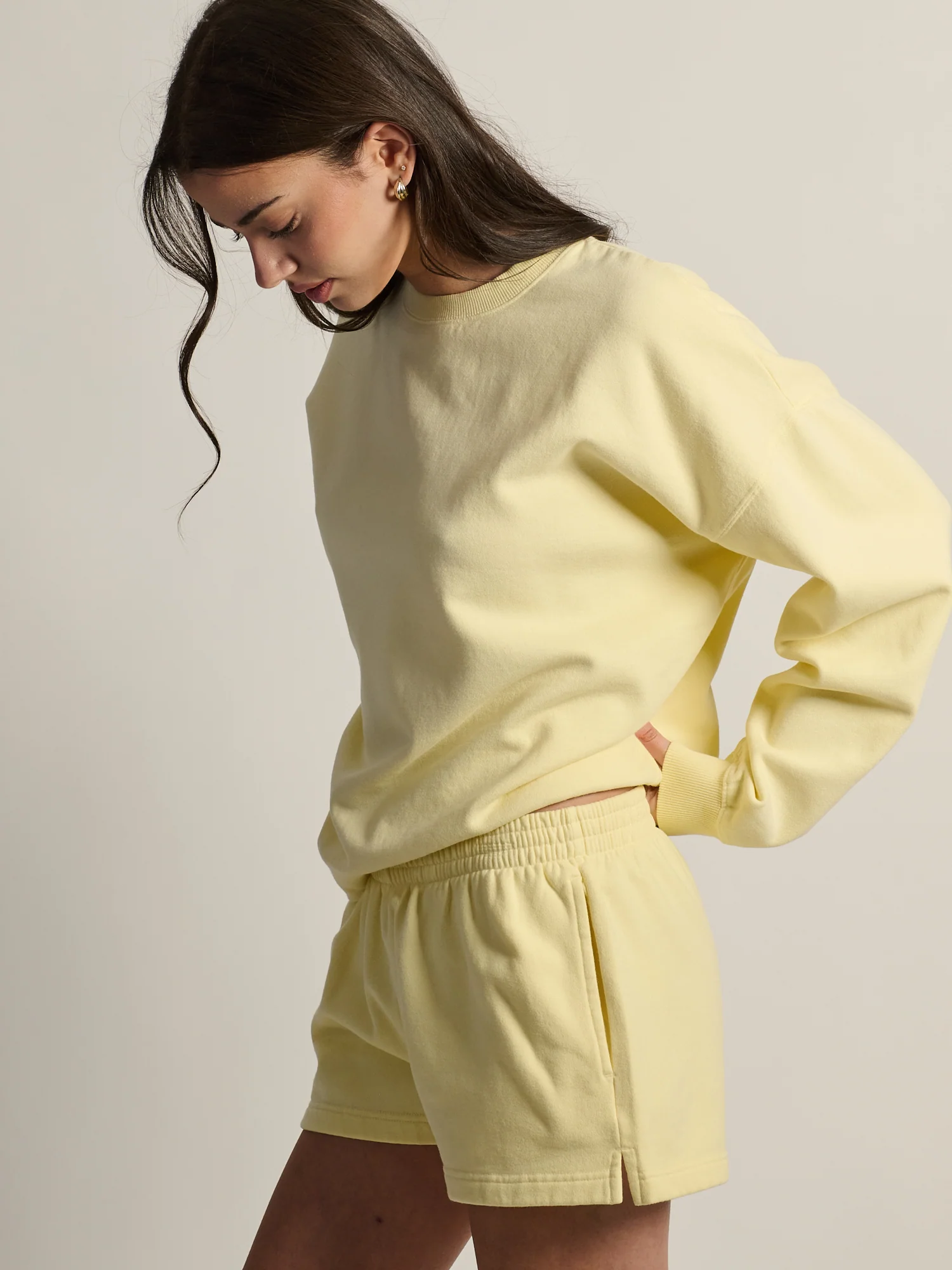 HARLOW CORINNA CREWNECK - YELLOW - Image 5