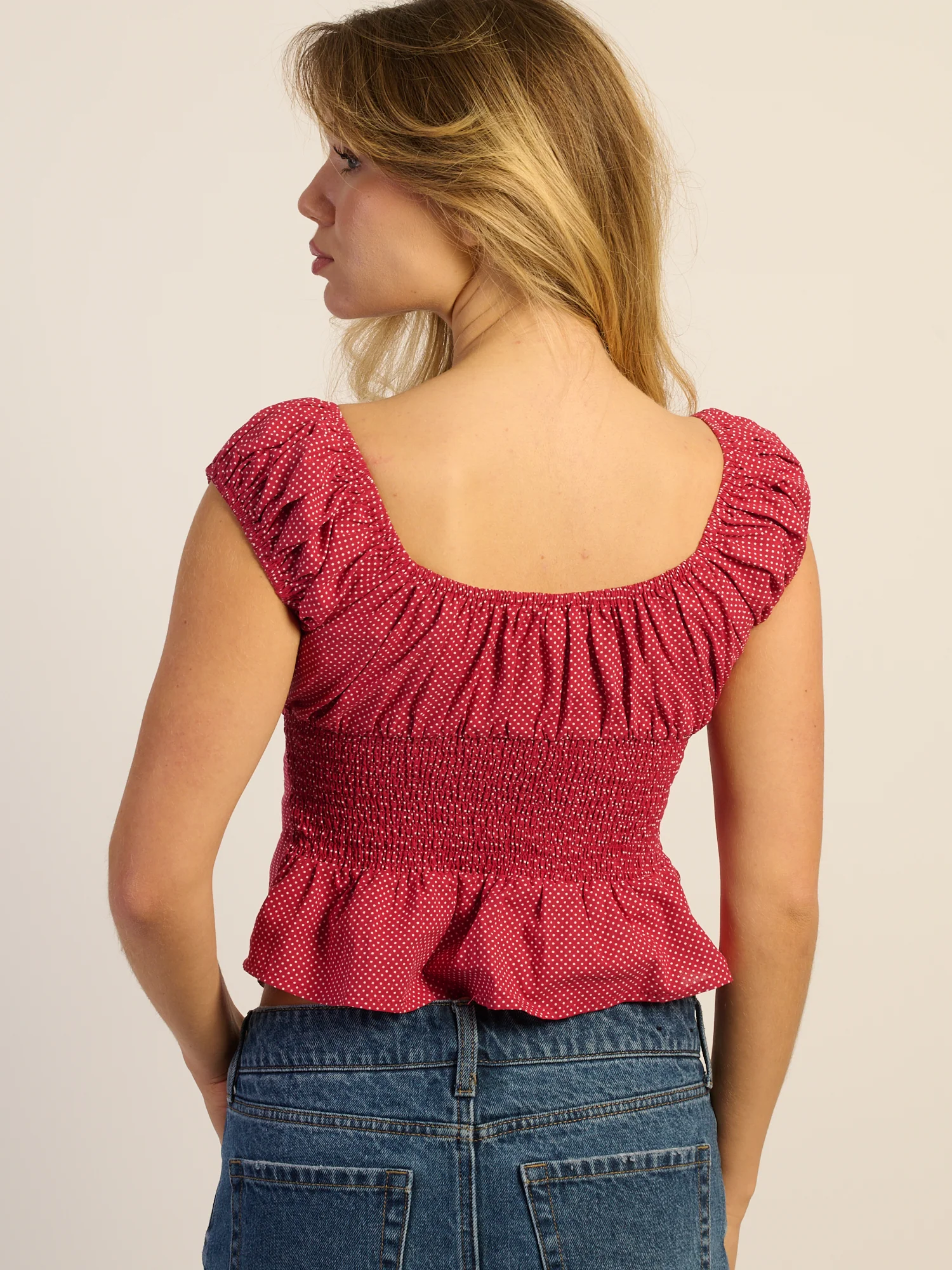 HARLOW EMERY TOP - PIN DOT - Image 4